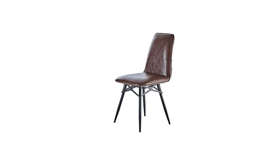 Efect Sandalye 6319 2 li Kahverengi