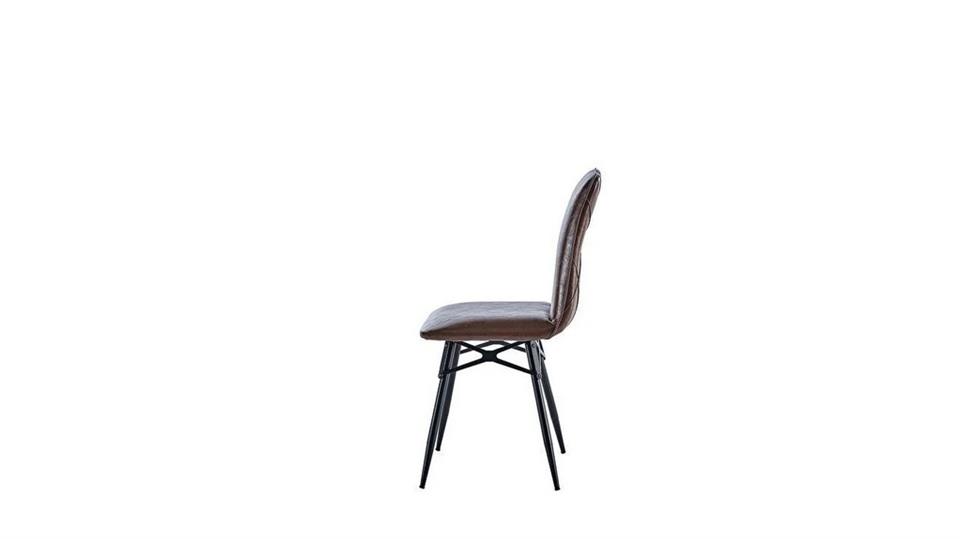 Efect Sandalye 6319 2 li Kahverengi