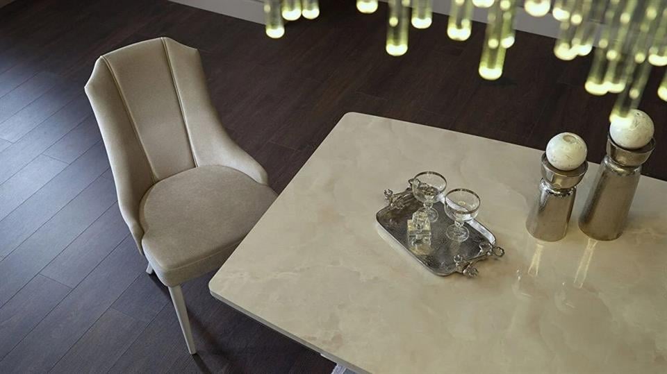 Gravita Yemek Odası Takımı Beyaz