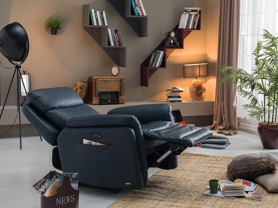 Letto Tv Koltuğu Lacivert