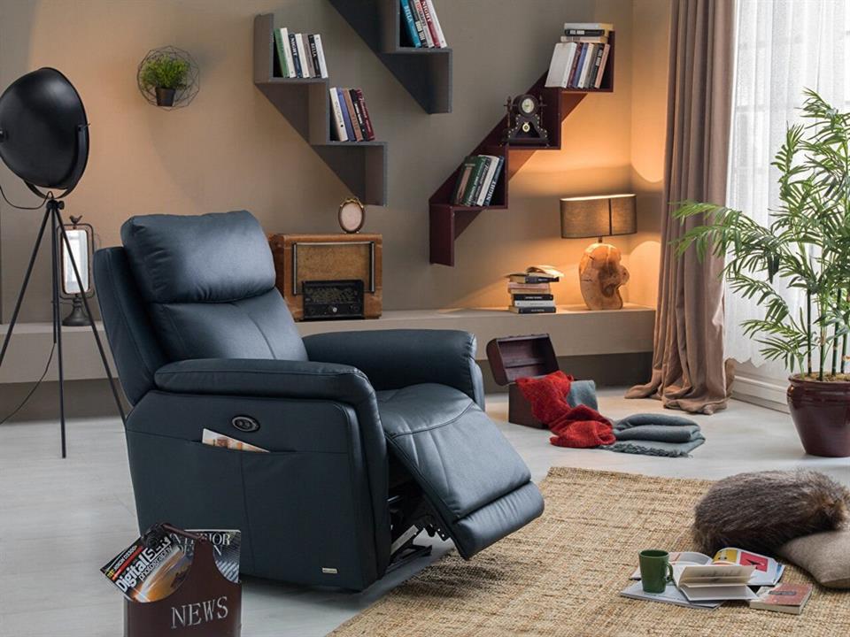 Letto Tv Koltuğu Lacivert