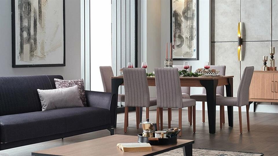 Monaco Sandalye 4077 2 li Bej