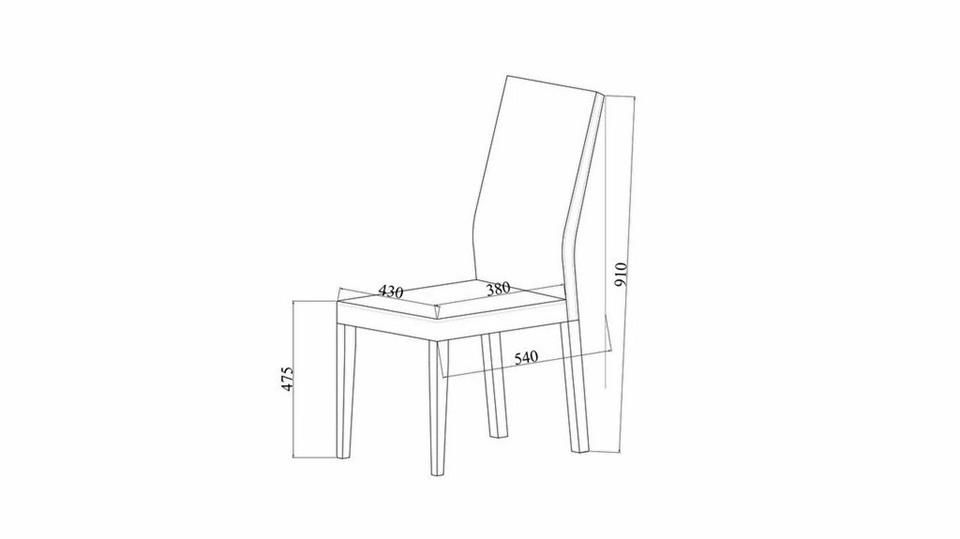 Monaco Sandalye 4077 2 li Bej