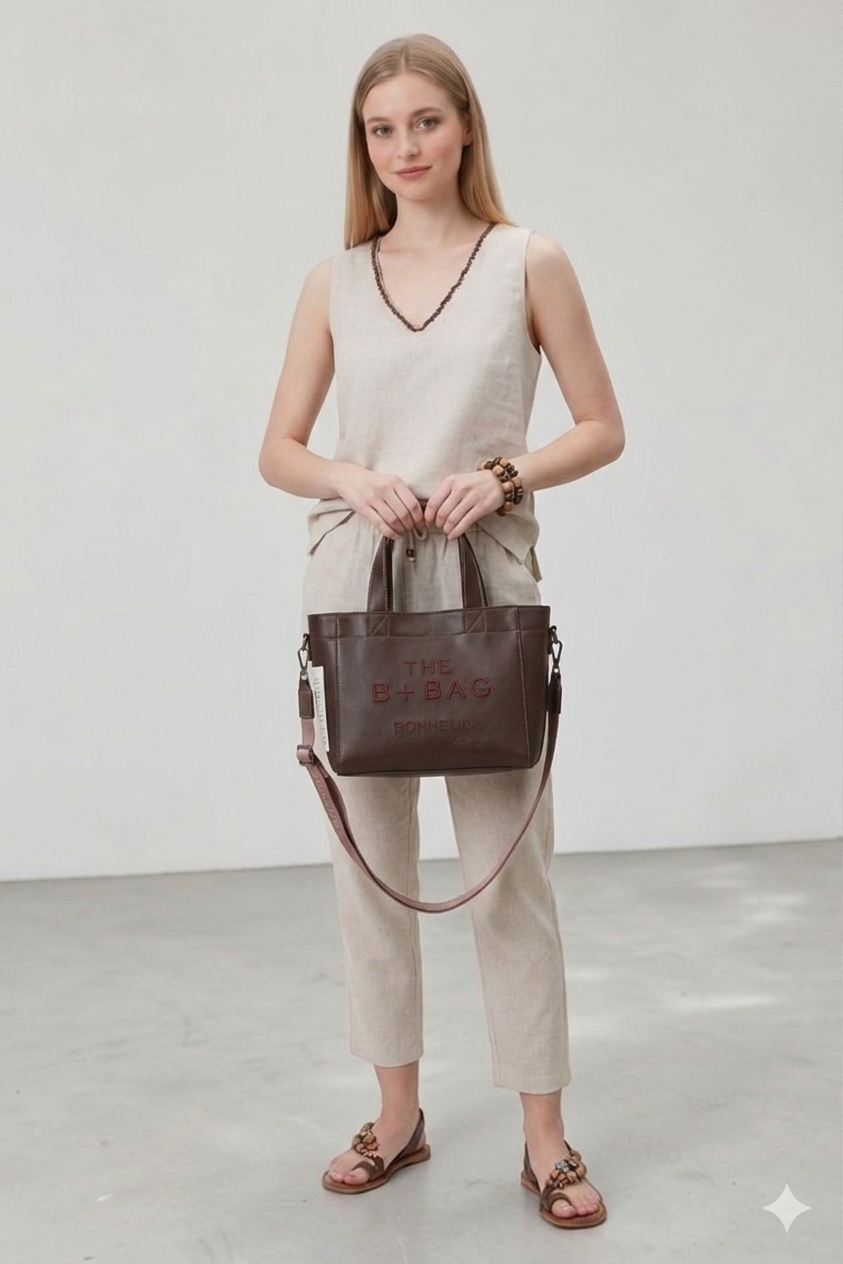 Acı Kahve Deri B+Bag