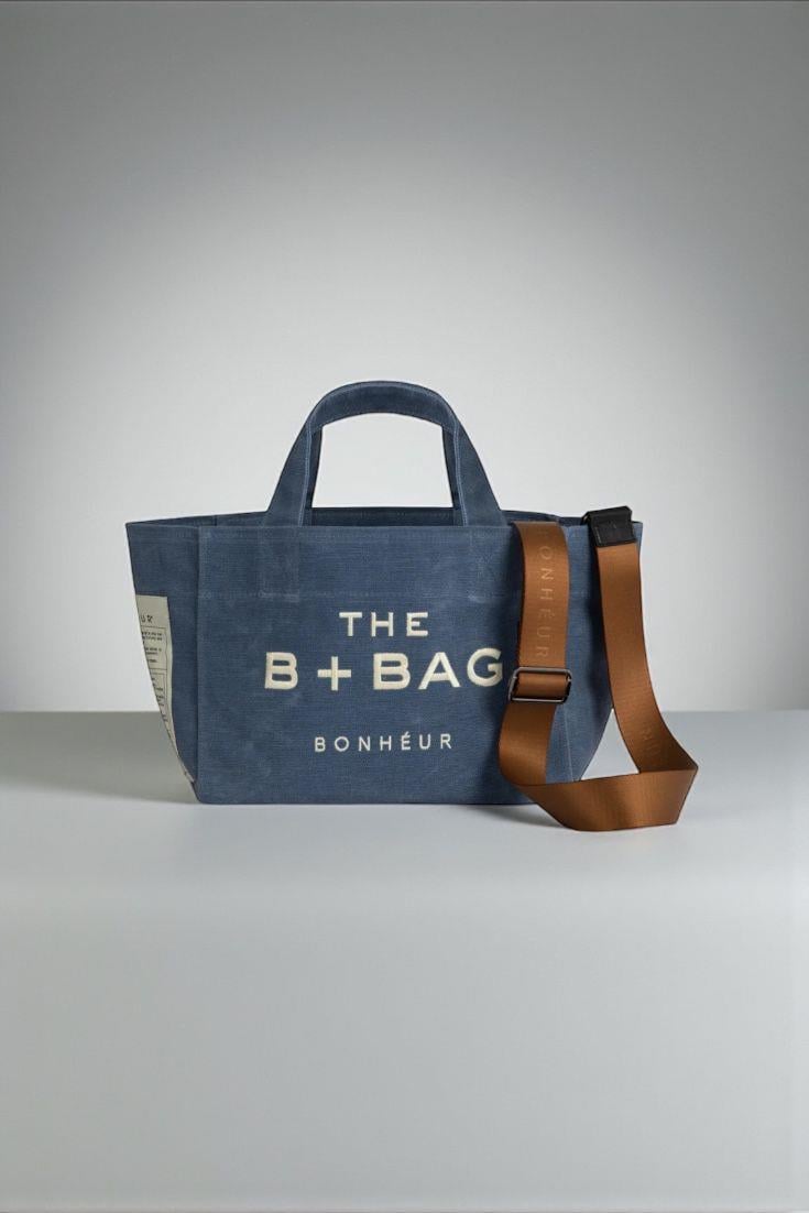 Lacivert Kanvas B+Bag