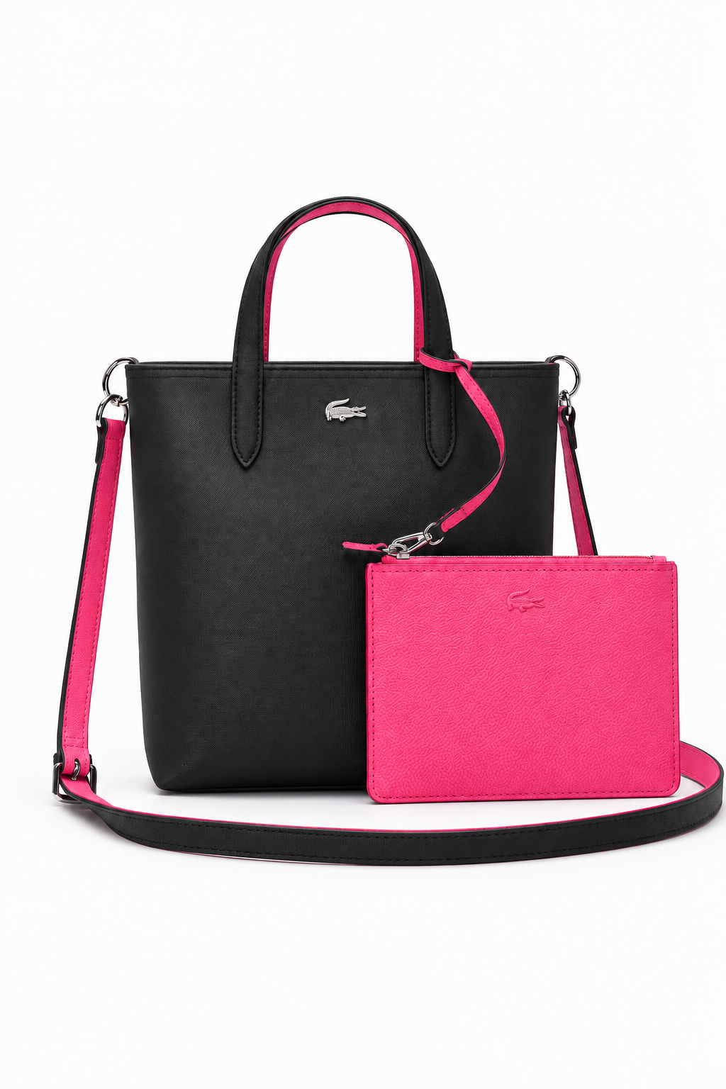 Lc Double Siyah Pembe Çanta