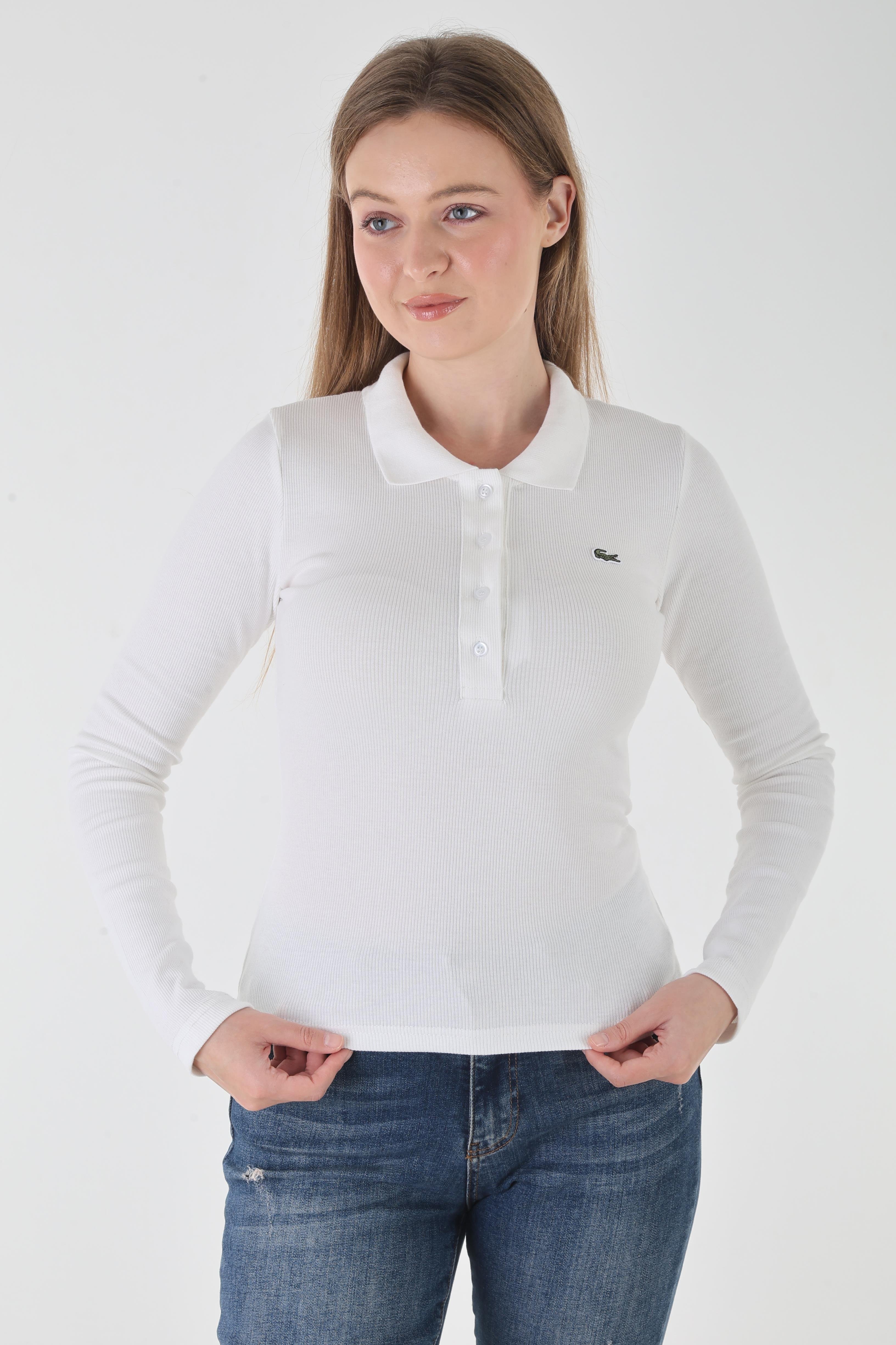 Lc Kaşkorse Polo Yaka Beyaz Tişört