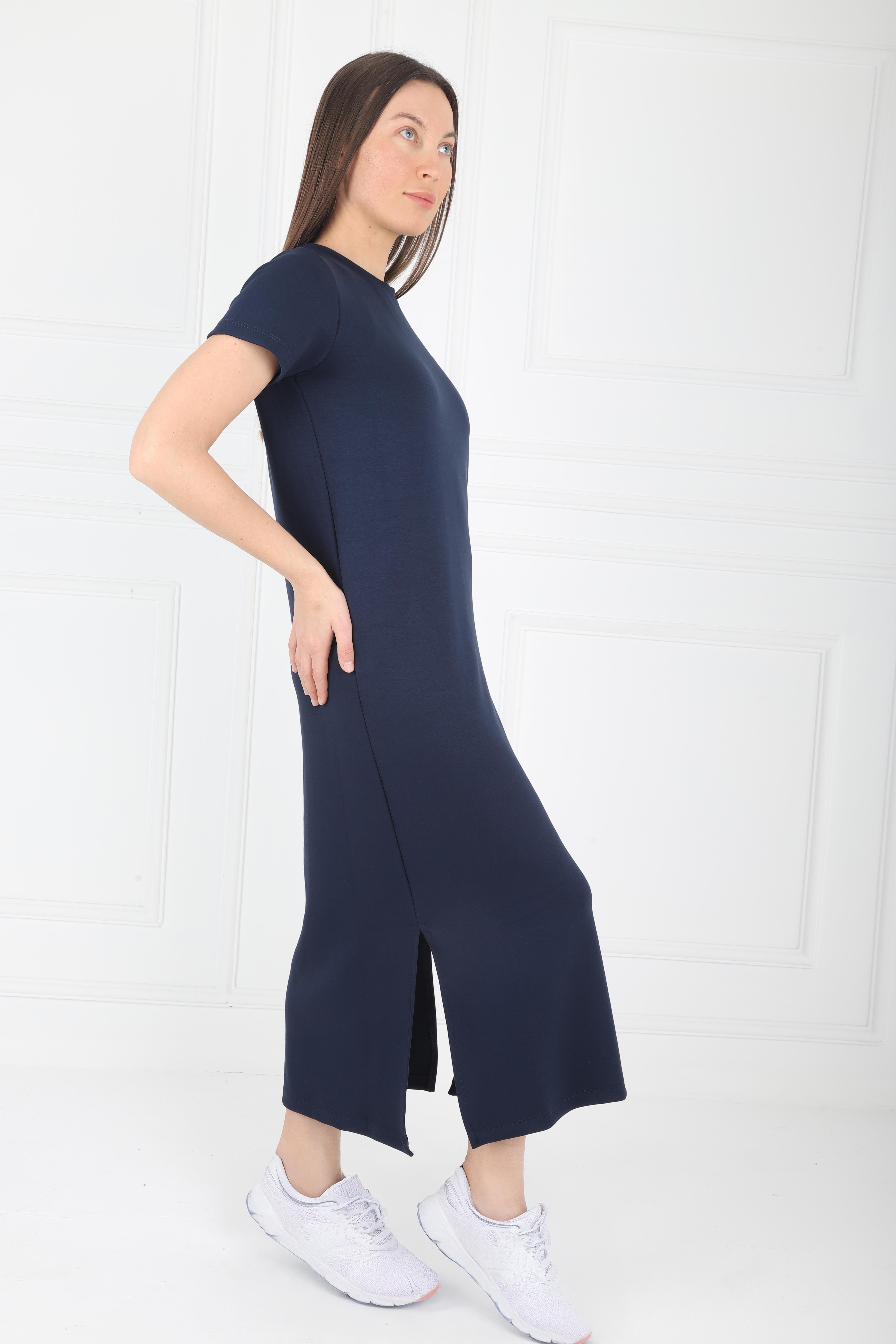 LC Lacivert Elbise