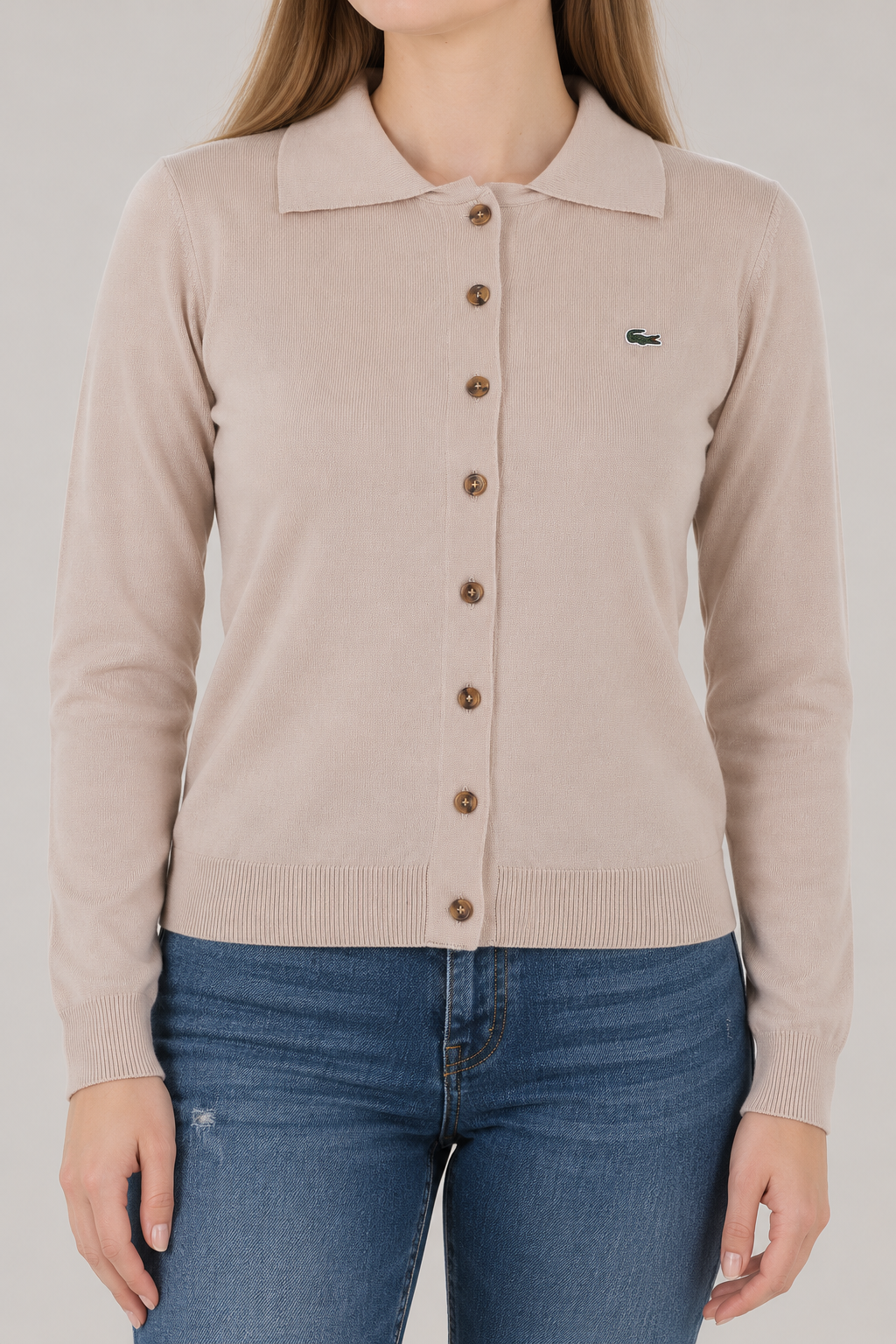 Lc Polo Yaka Bej Hırka