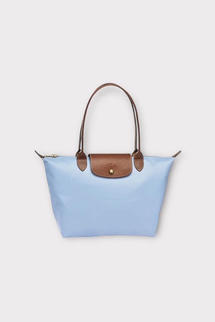 Longchamp Açık Mavi Medium Boy Çanta