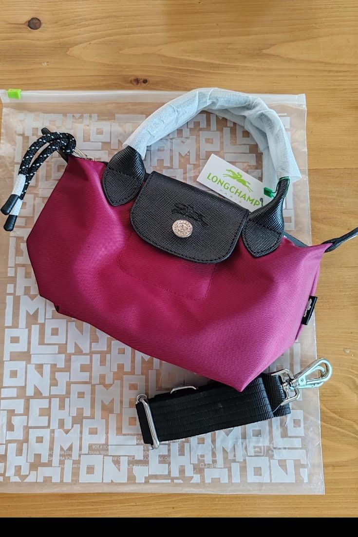 Longchamp Energy Small  Bordo Çanta
