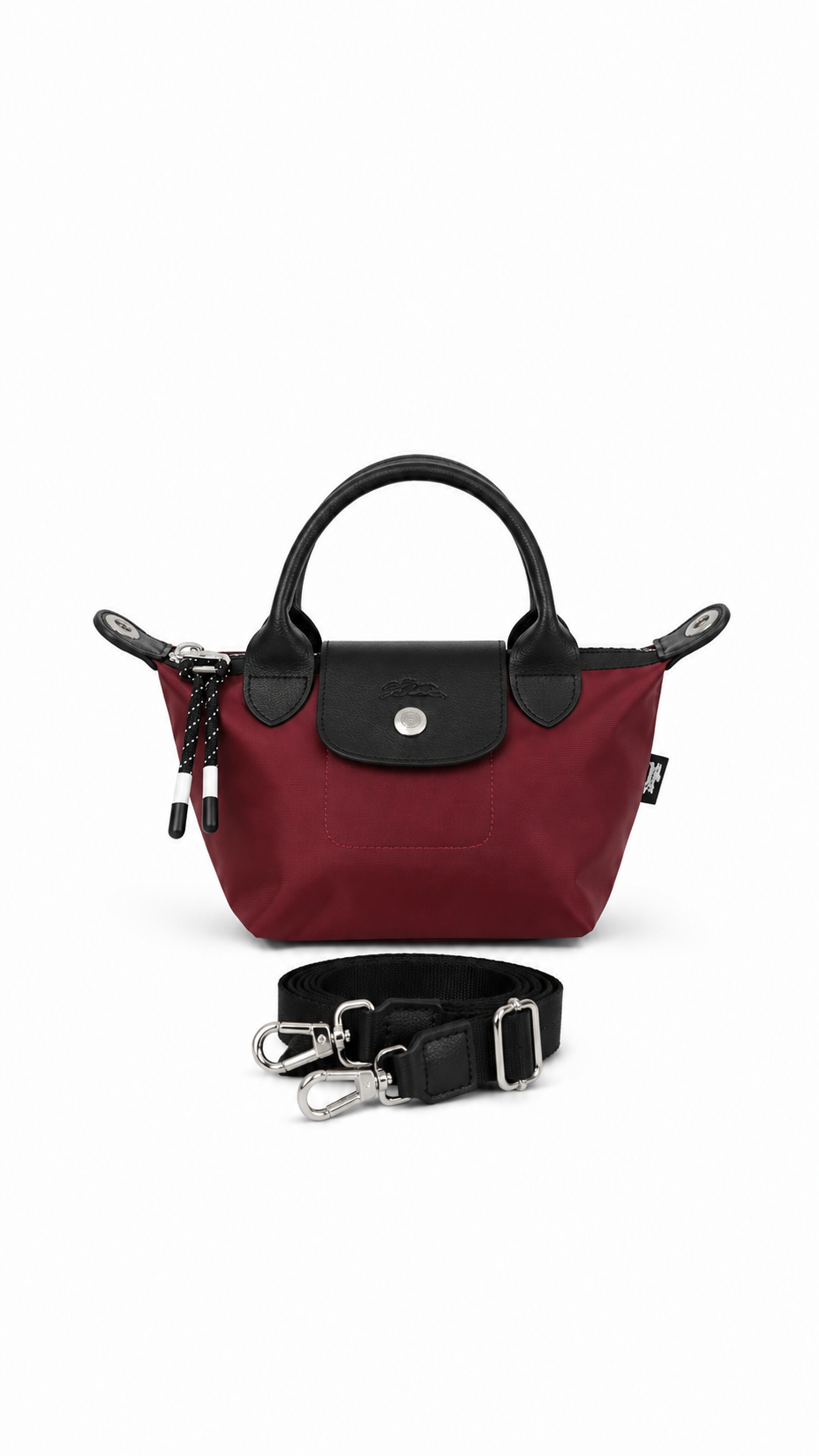 Longchamp Energy XSmall  Bordo Çanta