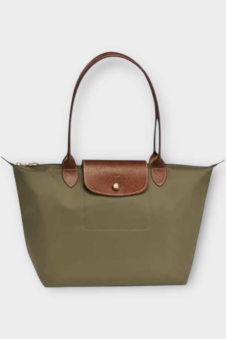 Longchamp Haki Medium Boy Çanta