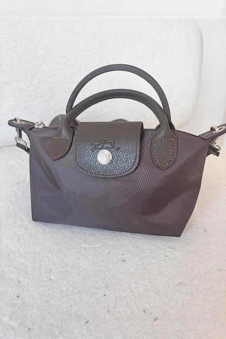 Longchamp Kahve Çift Saplı Çanta