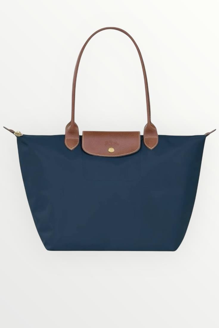 Longchamp Lacivert Large Boy Çanta