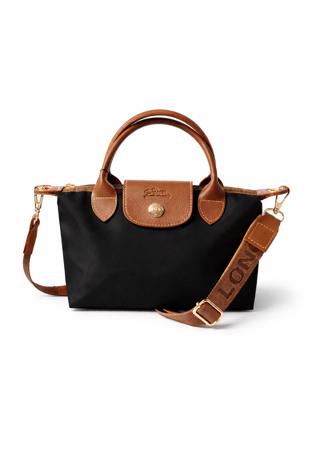 Longchamp Siyah Small Boy Çanta