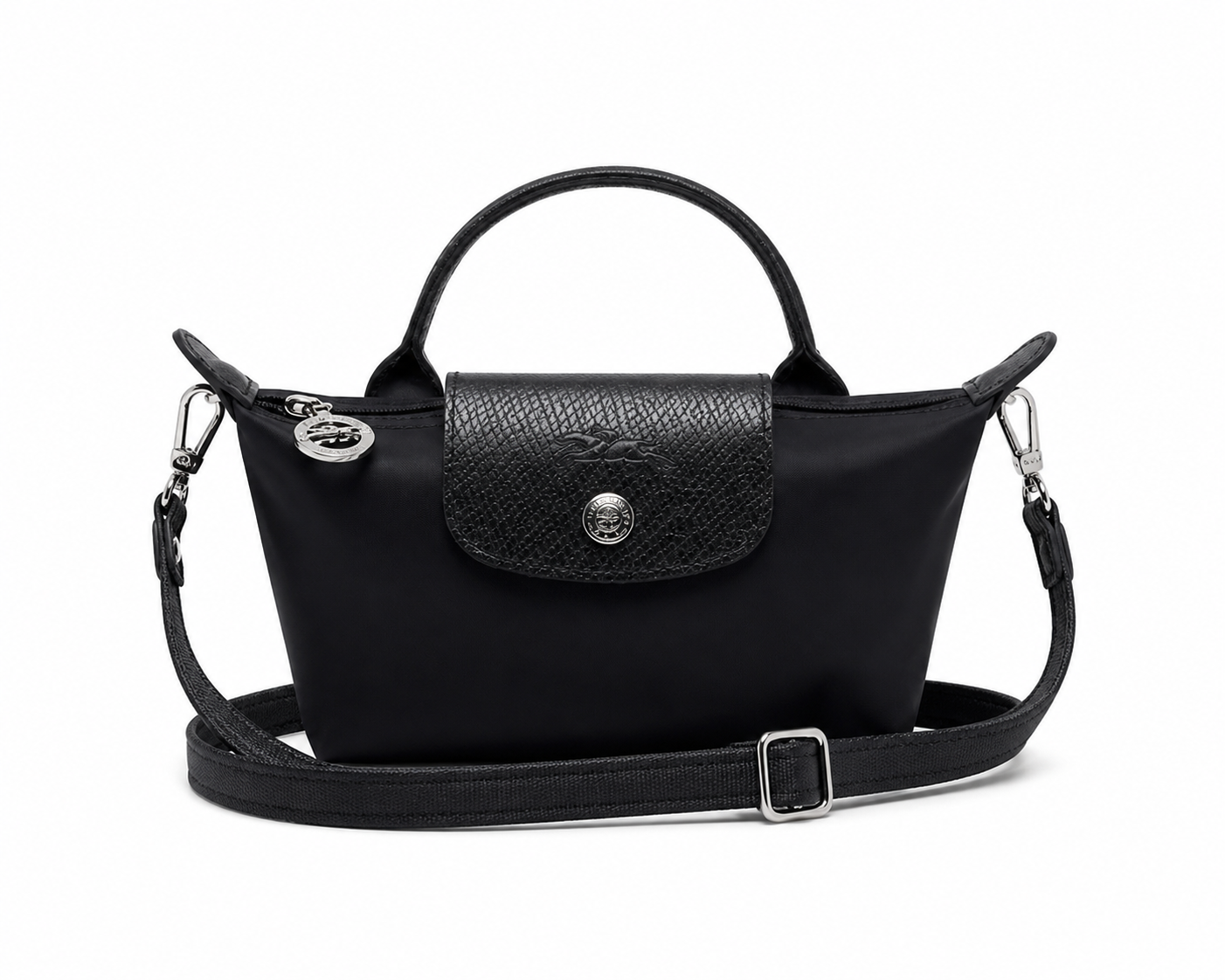 Longchamp Siyah Xs Tek Renk Çanta