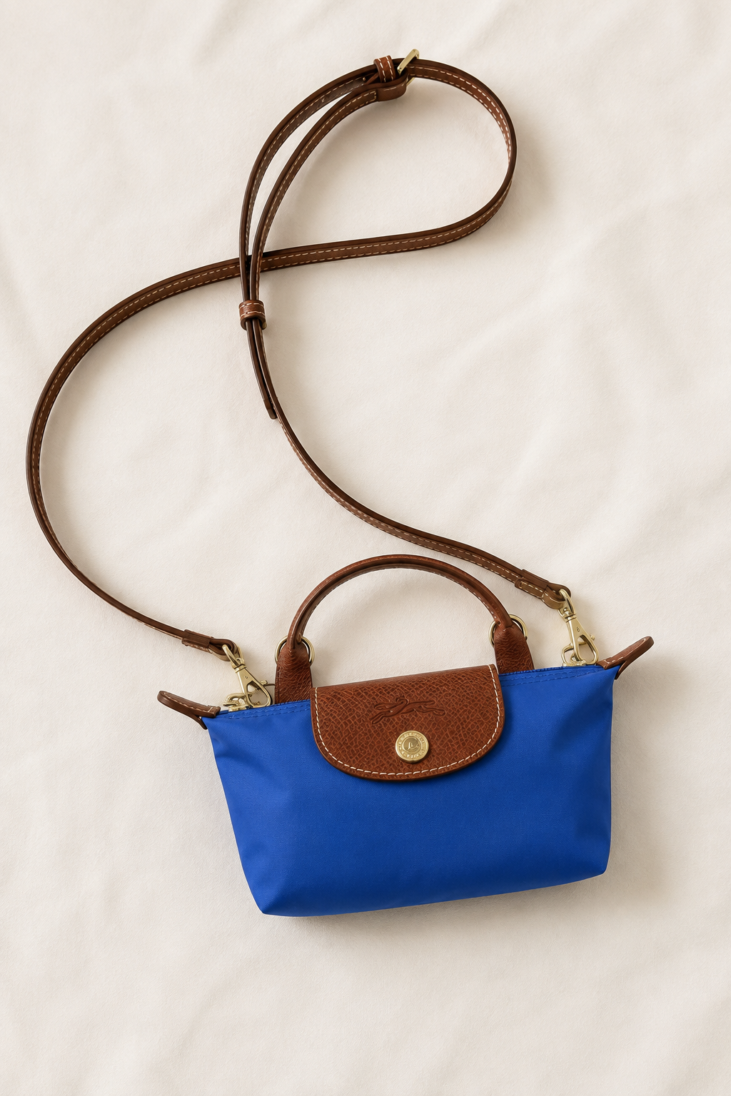 Longchamp xS Parlamnet Mavi  Mini Çanta