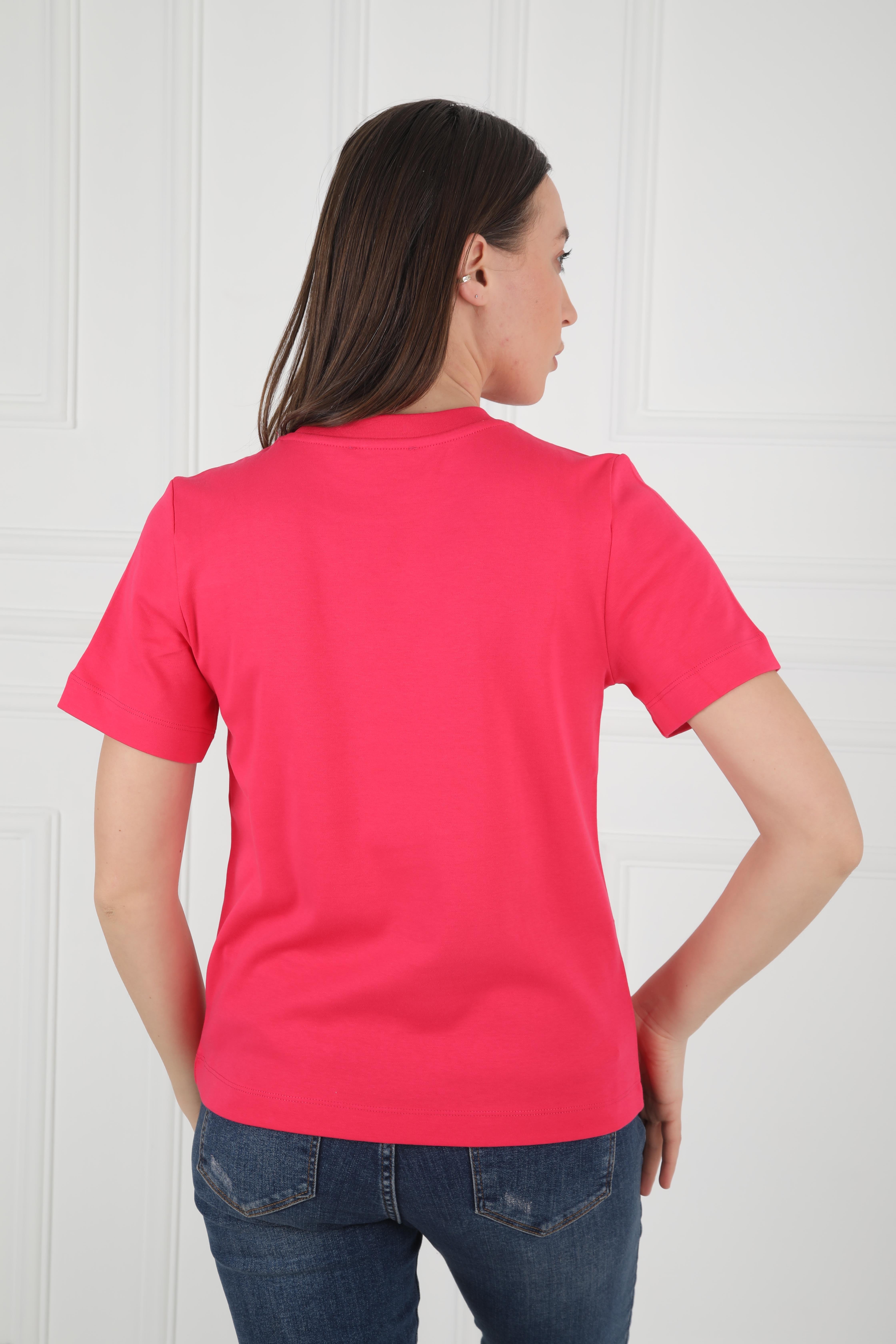 Rsrvd Pembe Basic Tişört