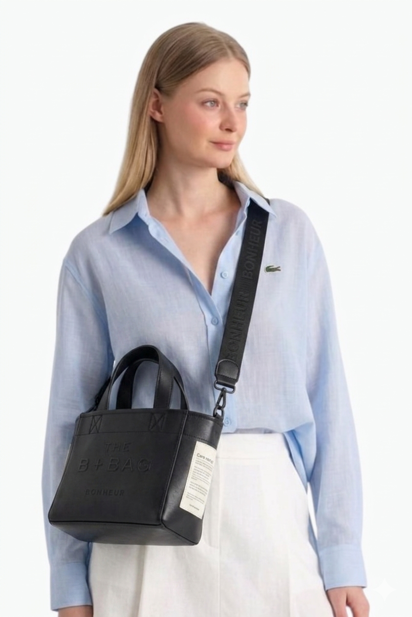 Siyah Deri B+Bag