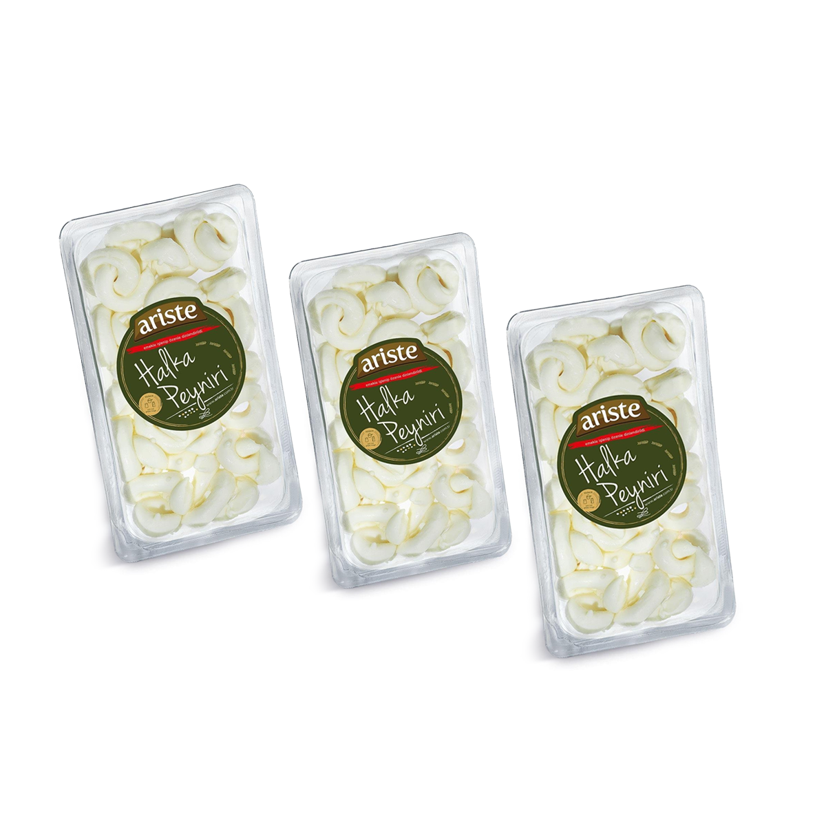 3'lü Halka Peyniri 600 gr (200 gr x 3)