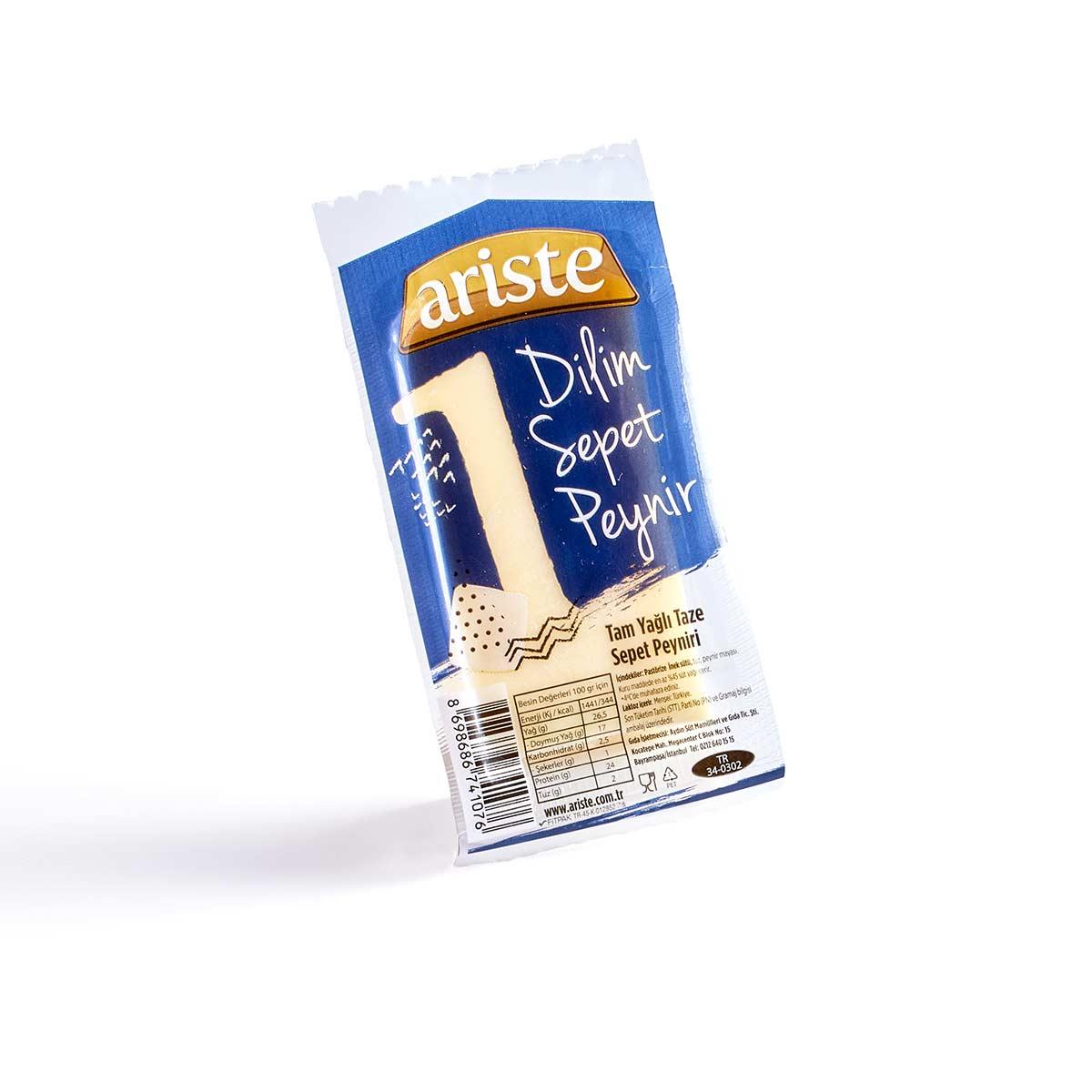 ARİSTE 1 DİLİM SEPET PEYNİR 40 GR