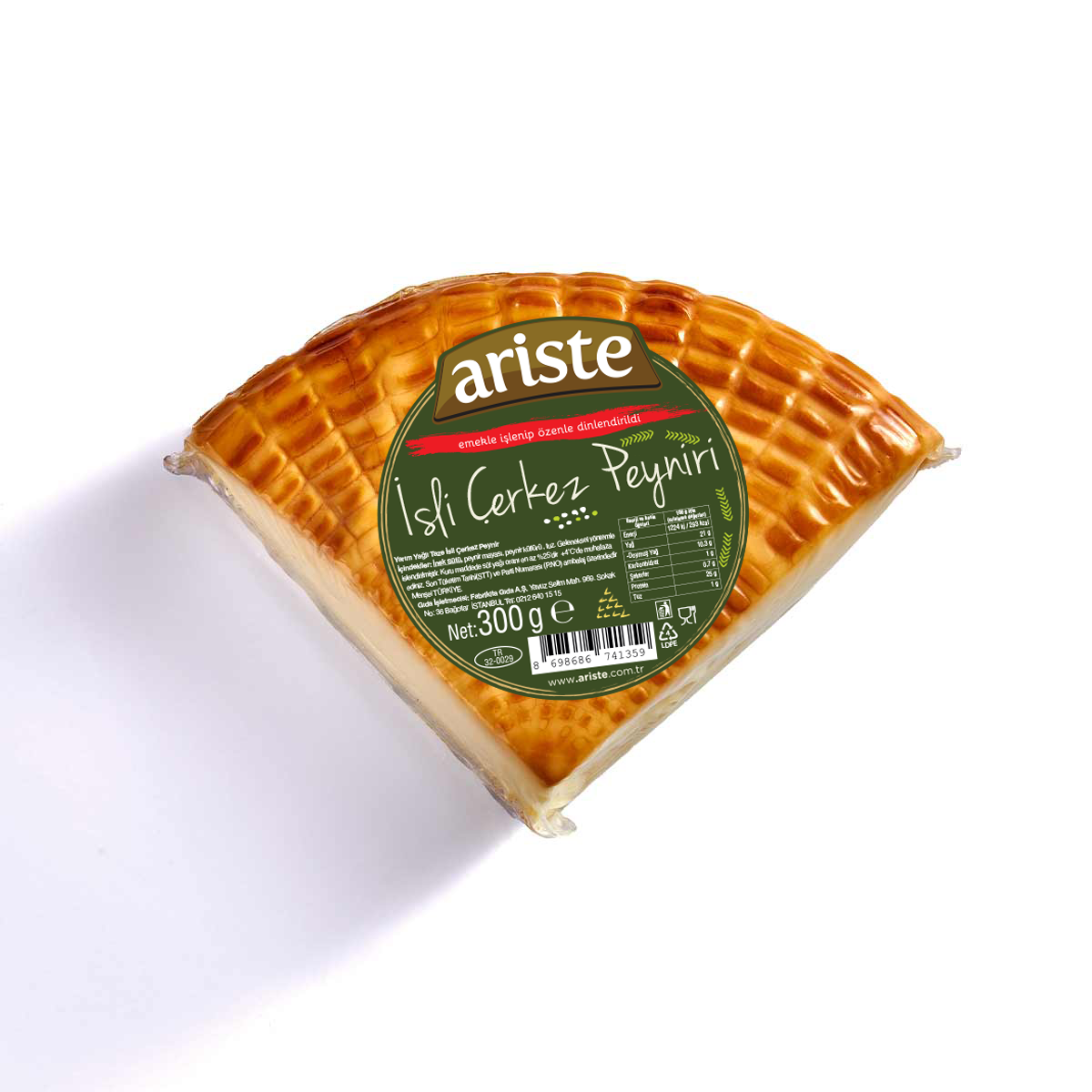 İSLİ ÇERKEZ PEYNİRİ 300 GR