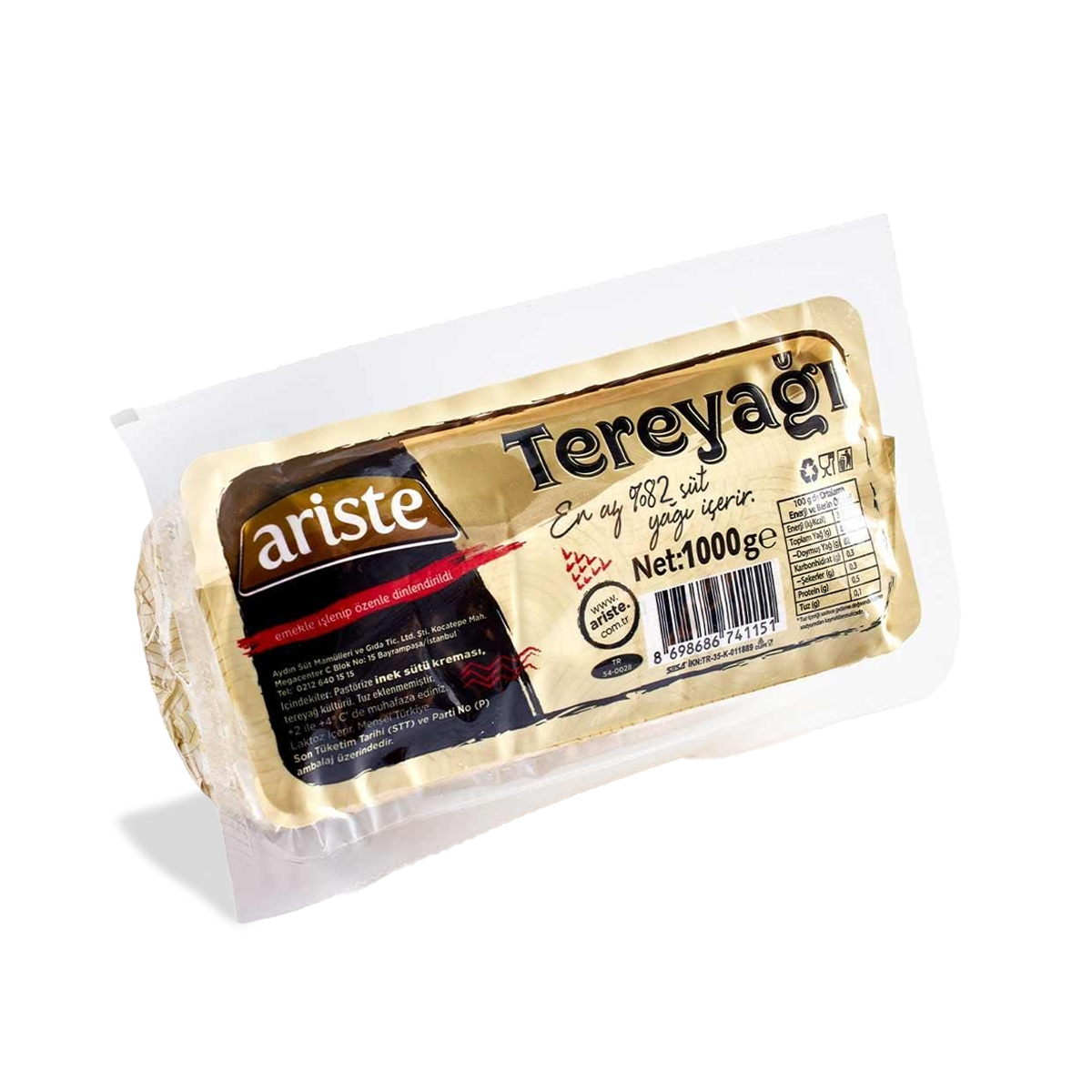 Rulo Tereyağı 1000 gr