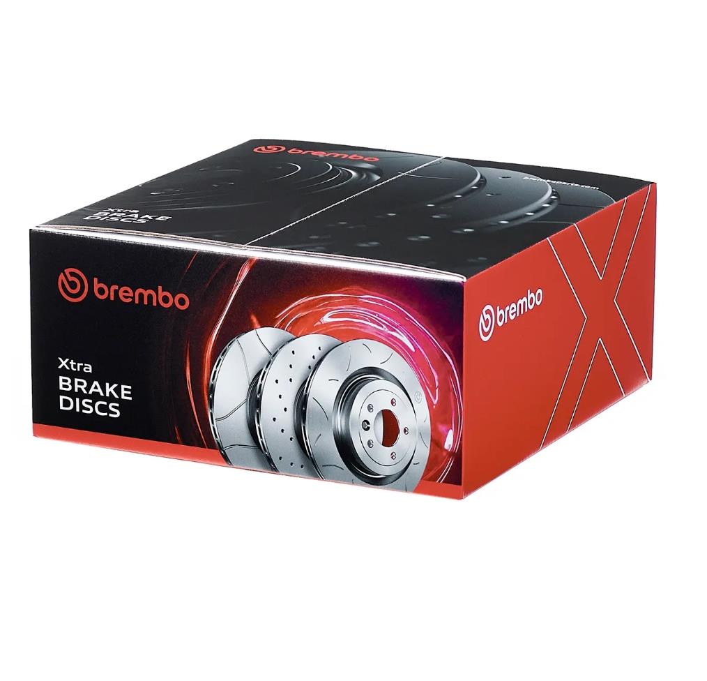 Brembo 09.A727.1X XTRA Ön Fren Diski (Delikli – 280 mm)