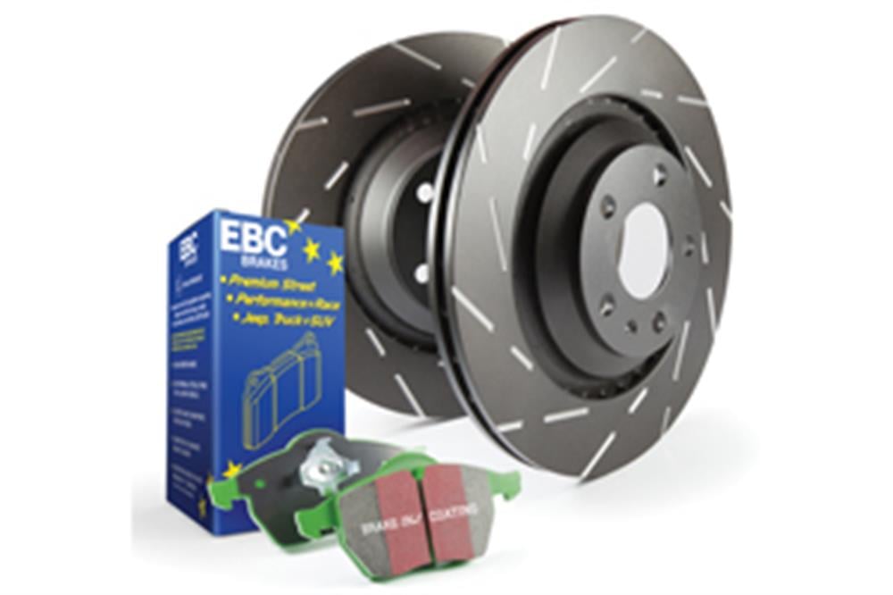 EBC DİSK+GREEN PAD SET ARKA OPEL (DP22016+USR1693)