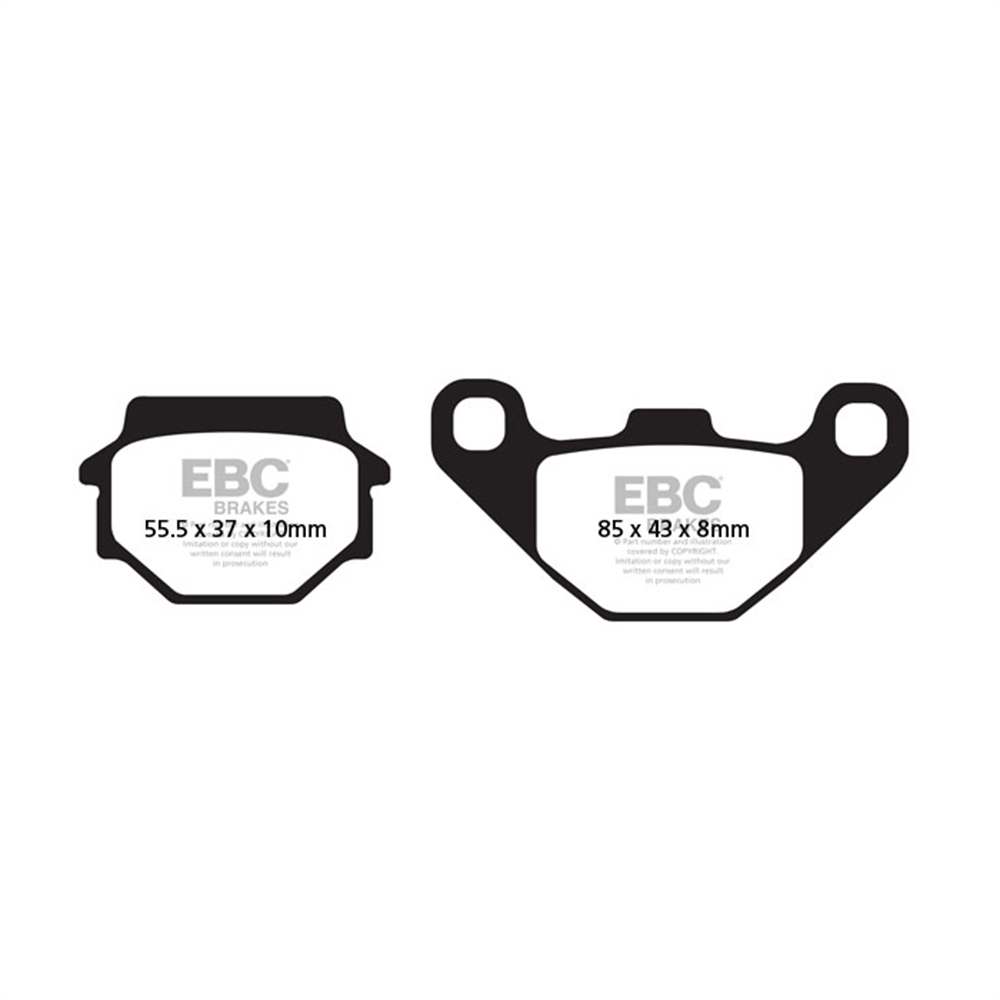 EBC PEUGEOT DJANGO 125/150 ARKA FREN BALATASI