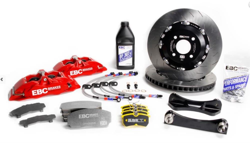 EBC RACING BIG BRAKE KIT BMW E46 M3 00-07 SİYAH KALİPER 355mm