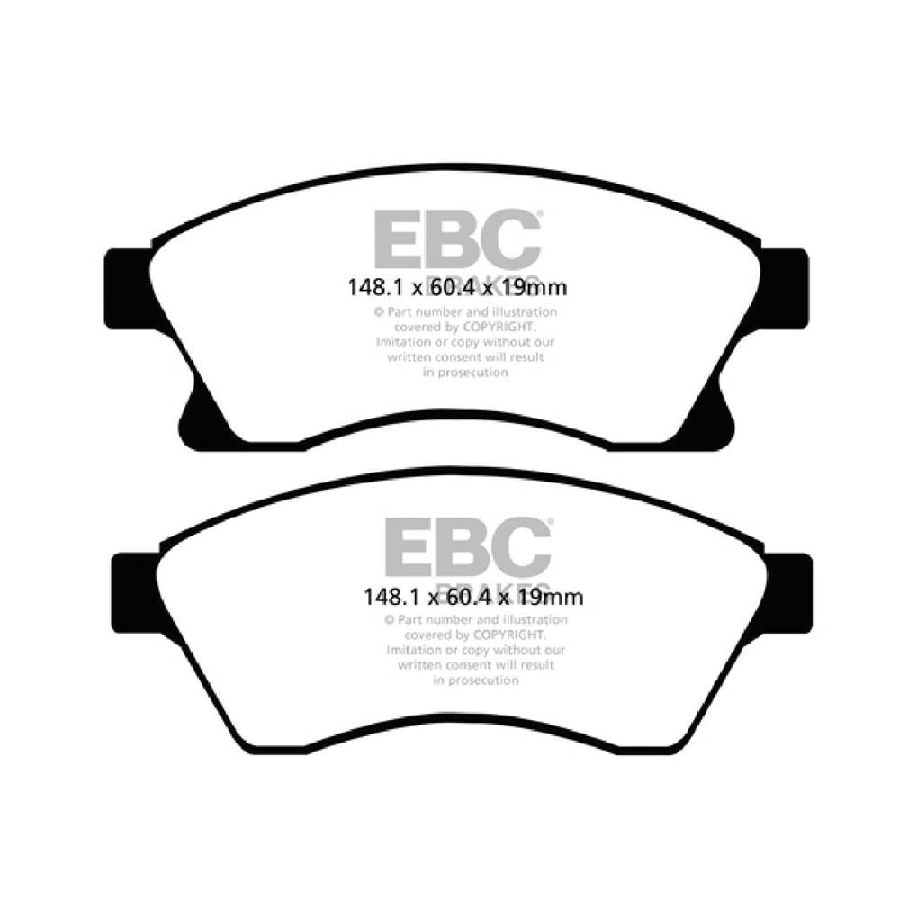 EBC YELLOW BRAKE PADS OPEL ASTRA J , CHEVROLET AVEO,CRUZE