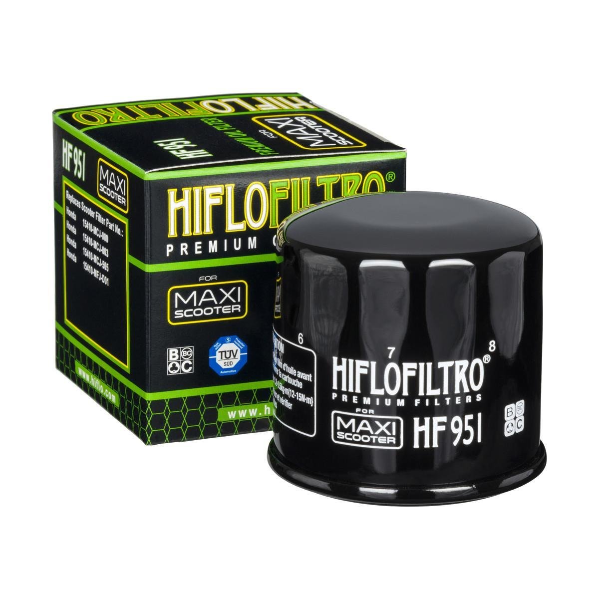 Hiflo HONDA Forza250/ADV350, Silverwing400 , Yamaha TMax530/560 Yağ Filtresi