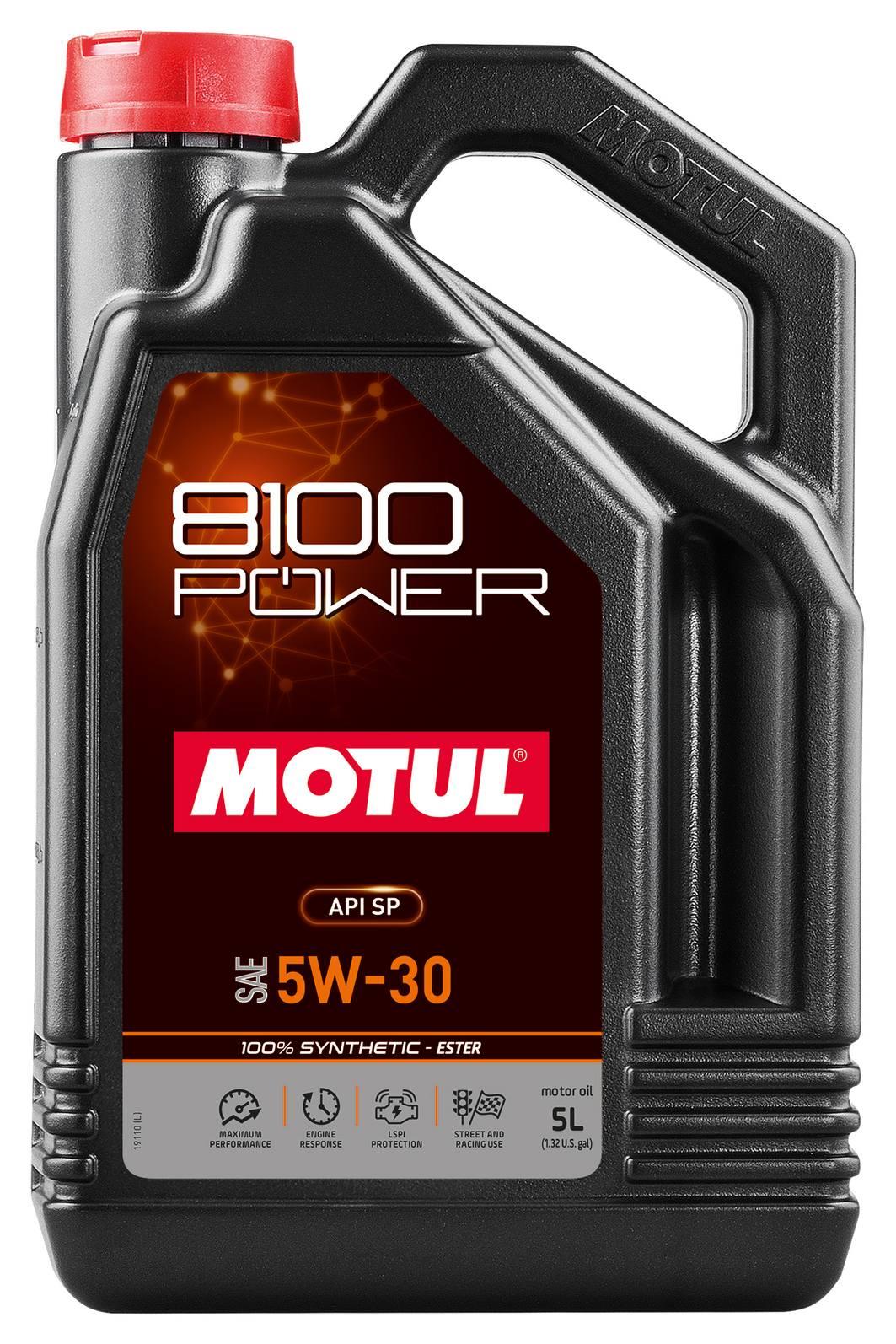 MOTUL 8100 POWER 5W30 5LT