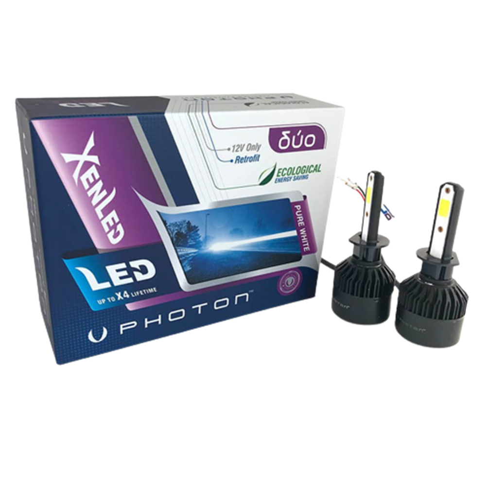 PHOTON DUO H1 12V LED HEADLIGHT DU3911