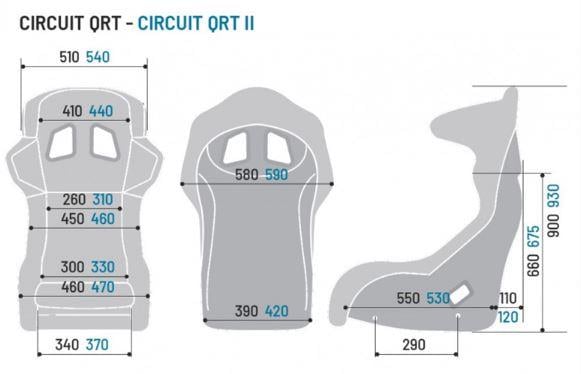SPARCO CIRCUIT 2 YARIŞ KOLTUĞU FİA ONAYLI SİYAH