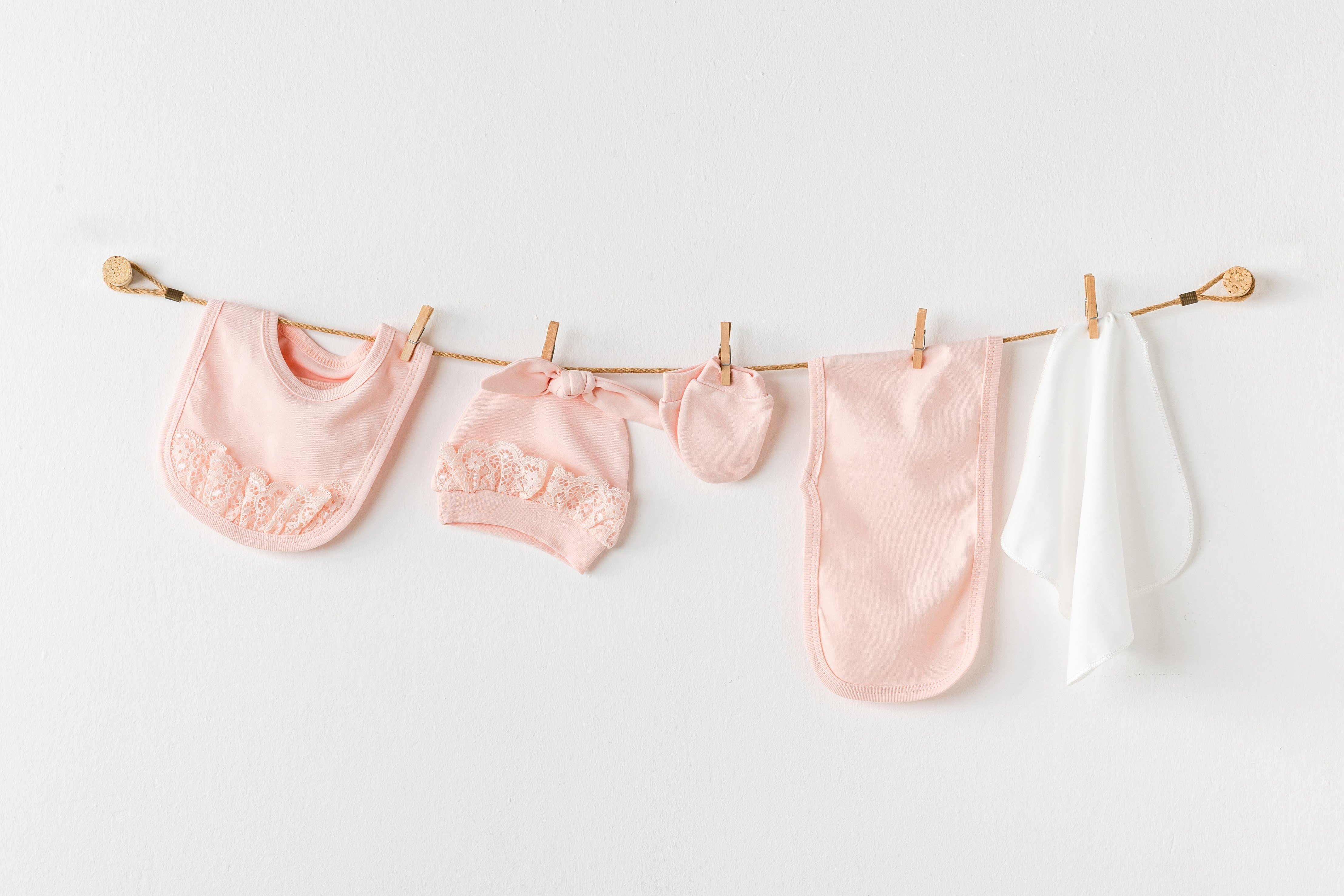 Hastane Çıkışı SetleriAndywawa %100 Pamuk 10lu Set Chic Girl Somon