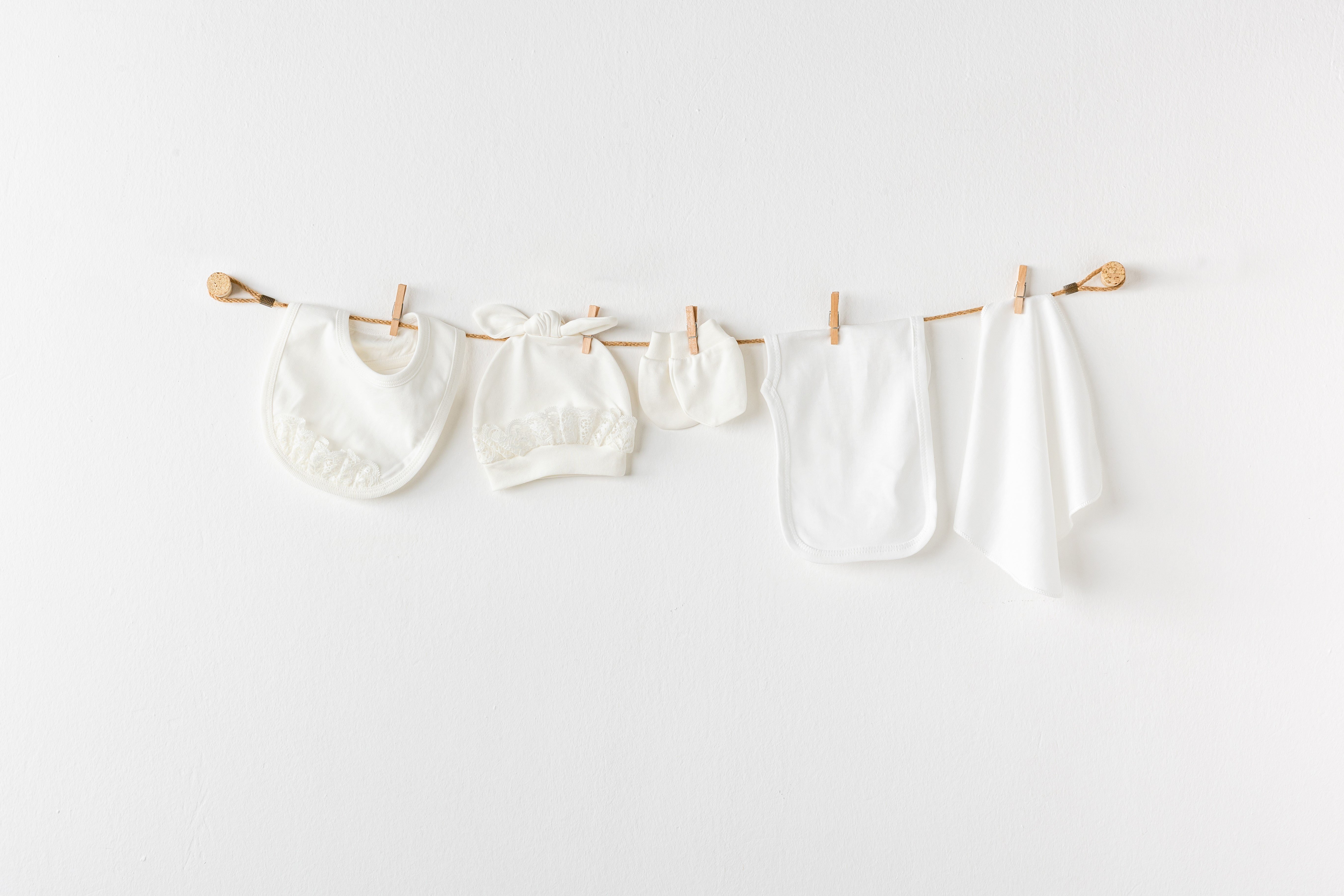 Hastane Çıkışı SetleriAndywawa %100 Pamuk 10lu Set Chic Girl Ekru