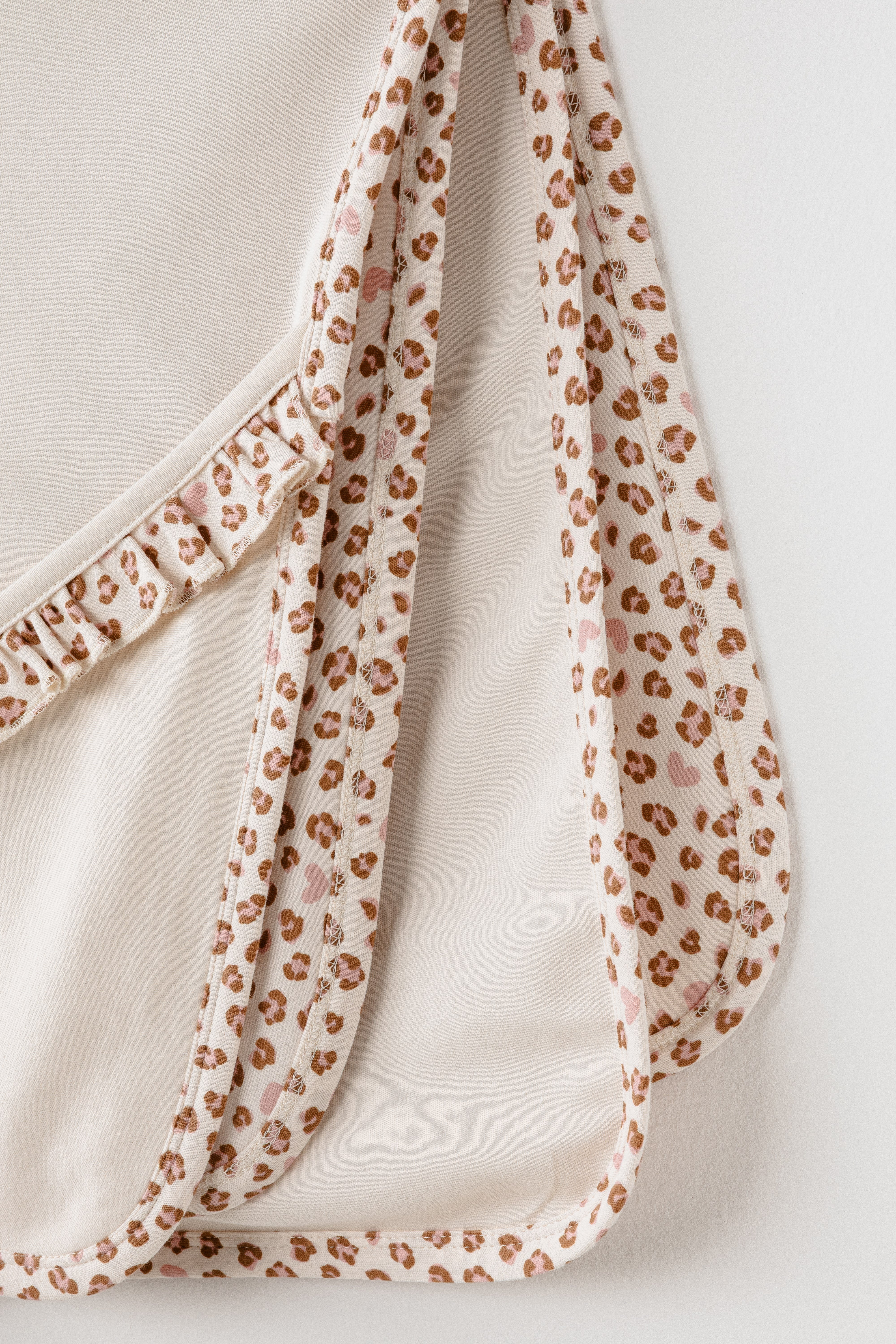Hastane Çıkışı SetleriAndywawa %100 Pamuk 10lu Set Leopard Ekru