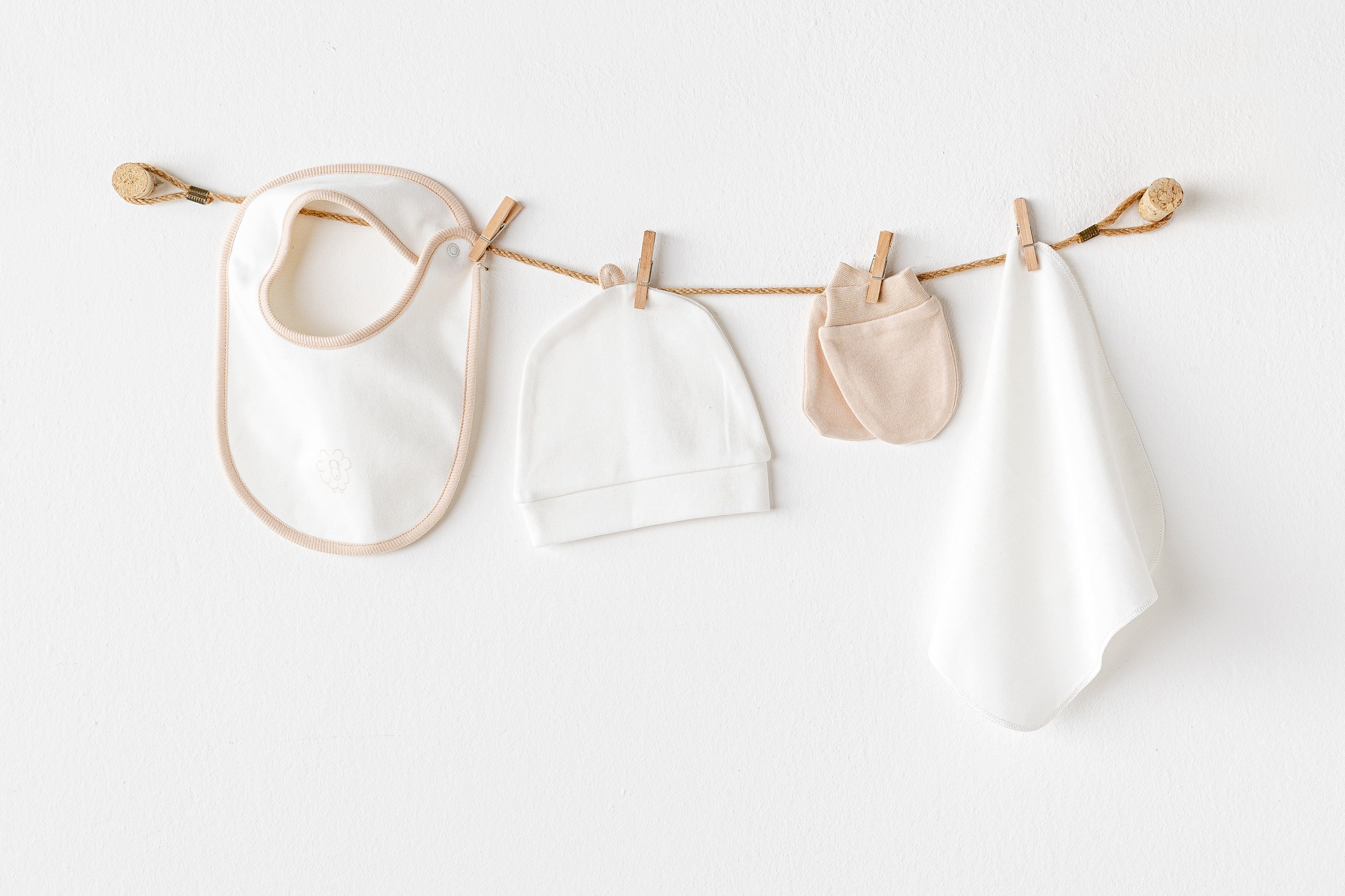 Hastane Çıkışı SetleriAndywawa Organik GOTS 10lu Unisex Set Ekru