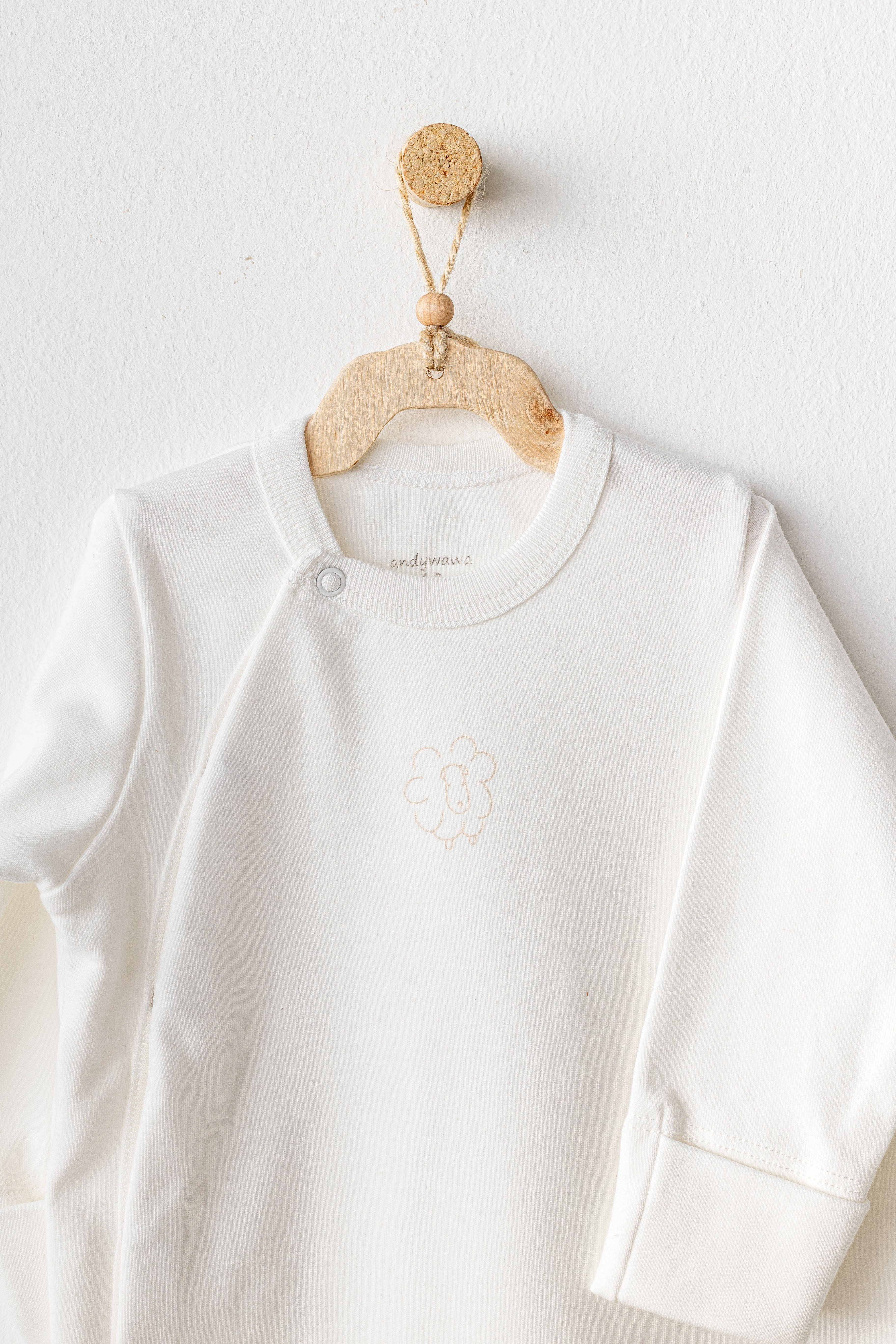 Hastane Çıkışı SetleriAndywawa Organik GOTS 10lu Unisex Set Ekru