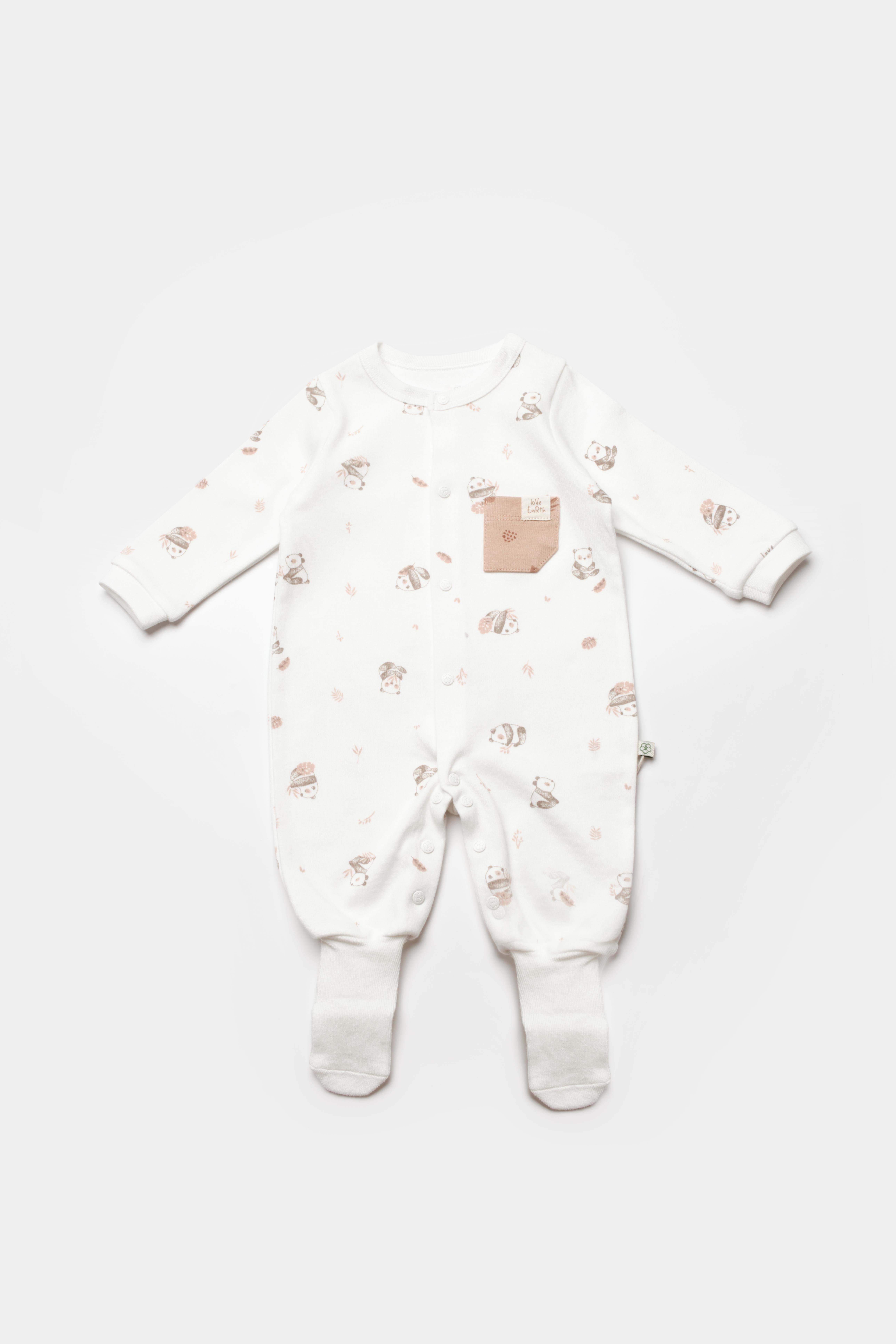 Bebek TulumBiorganic GOTS Sertifikalı Romper With Tulum