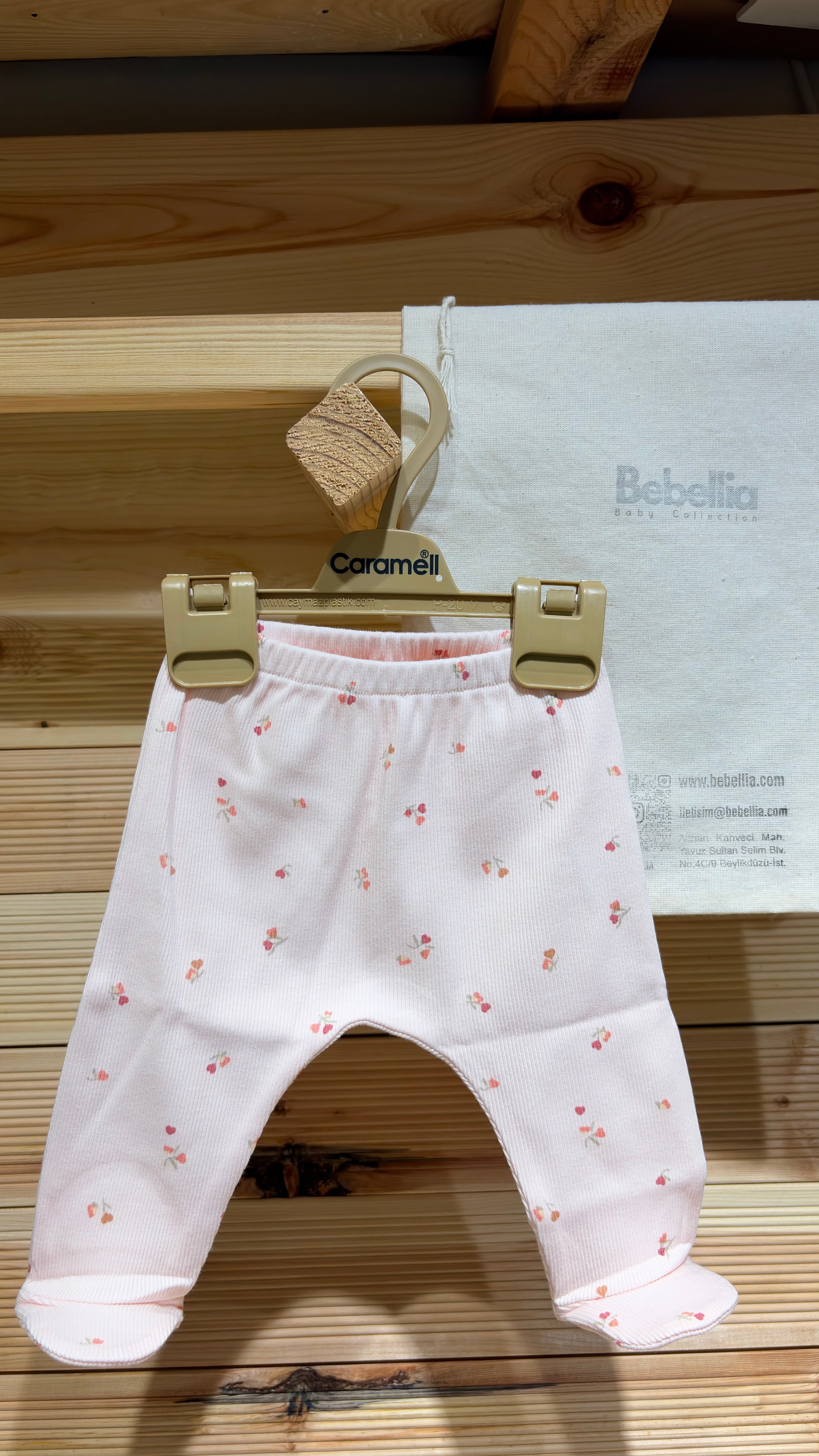 Hastane Çıkışı SetleriCaramell %100 Pamuk Rose Kız 10lu Set Pembe