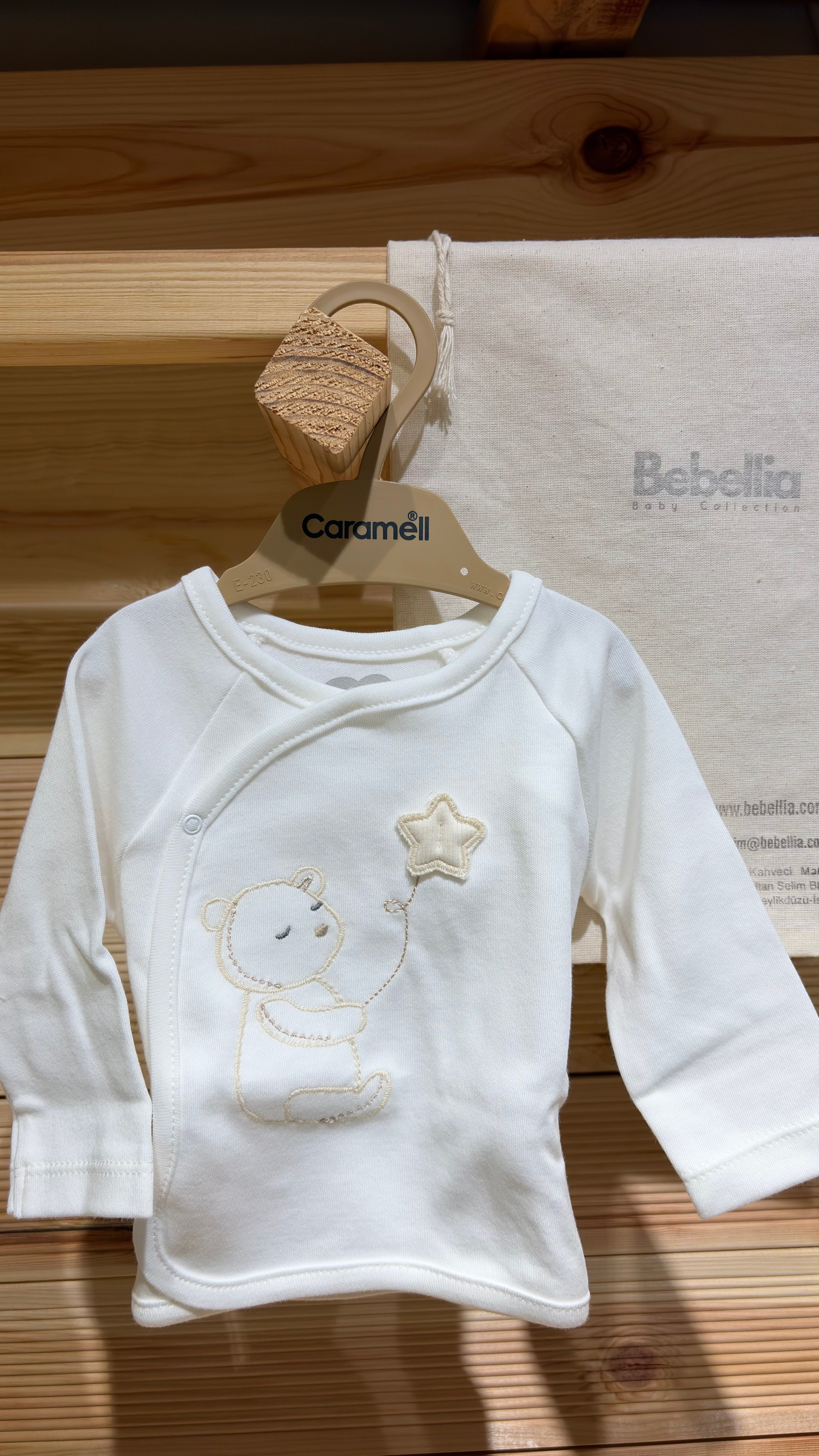 Hastane Çıkışı SetleriCaramell Parma Pemium Erkek 10lu Set Bej