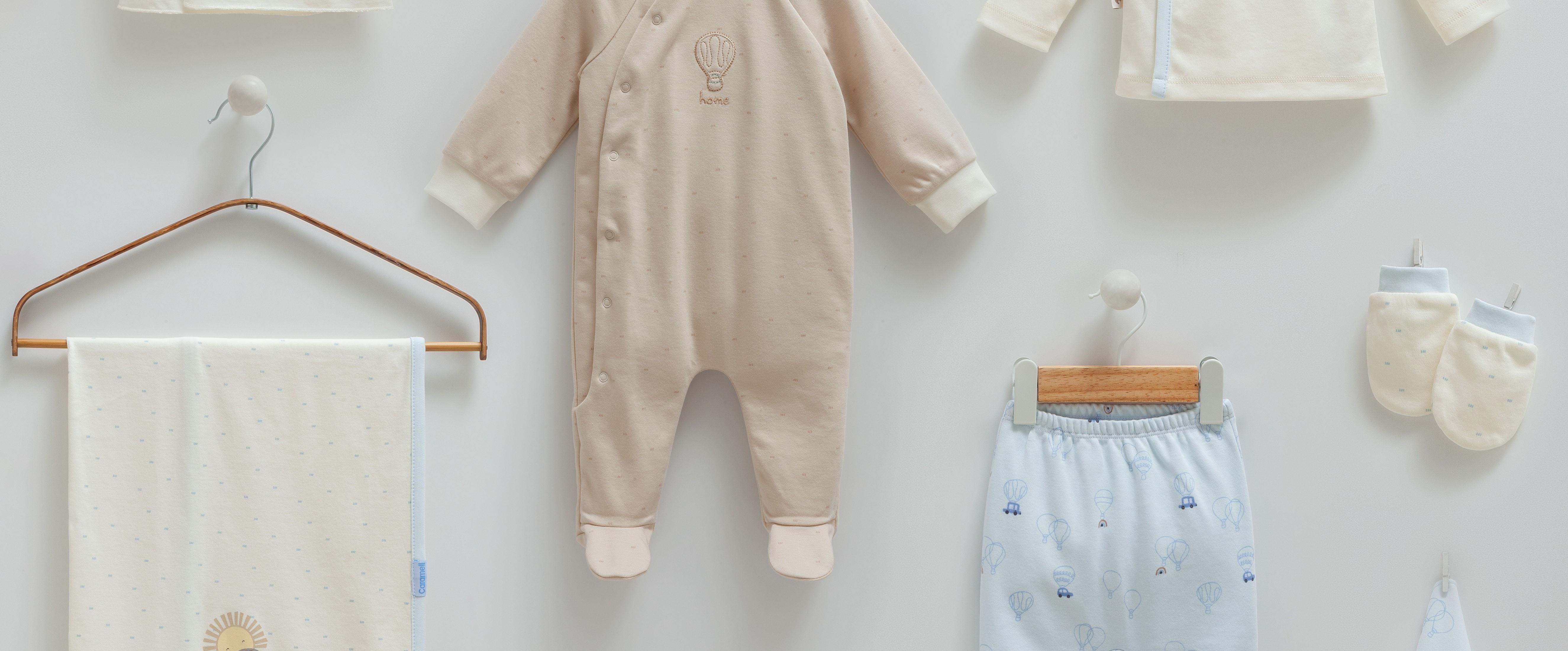 Hastane Çıkışı SetleriCaramell Premium 10lu Set Giulia Beti Mavi