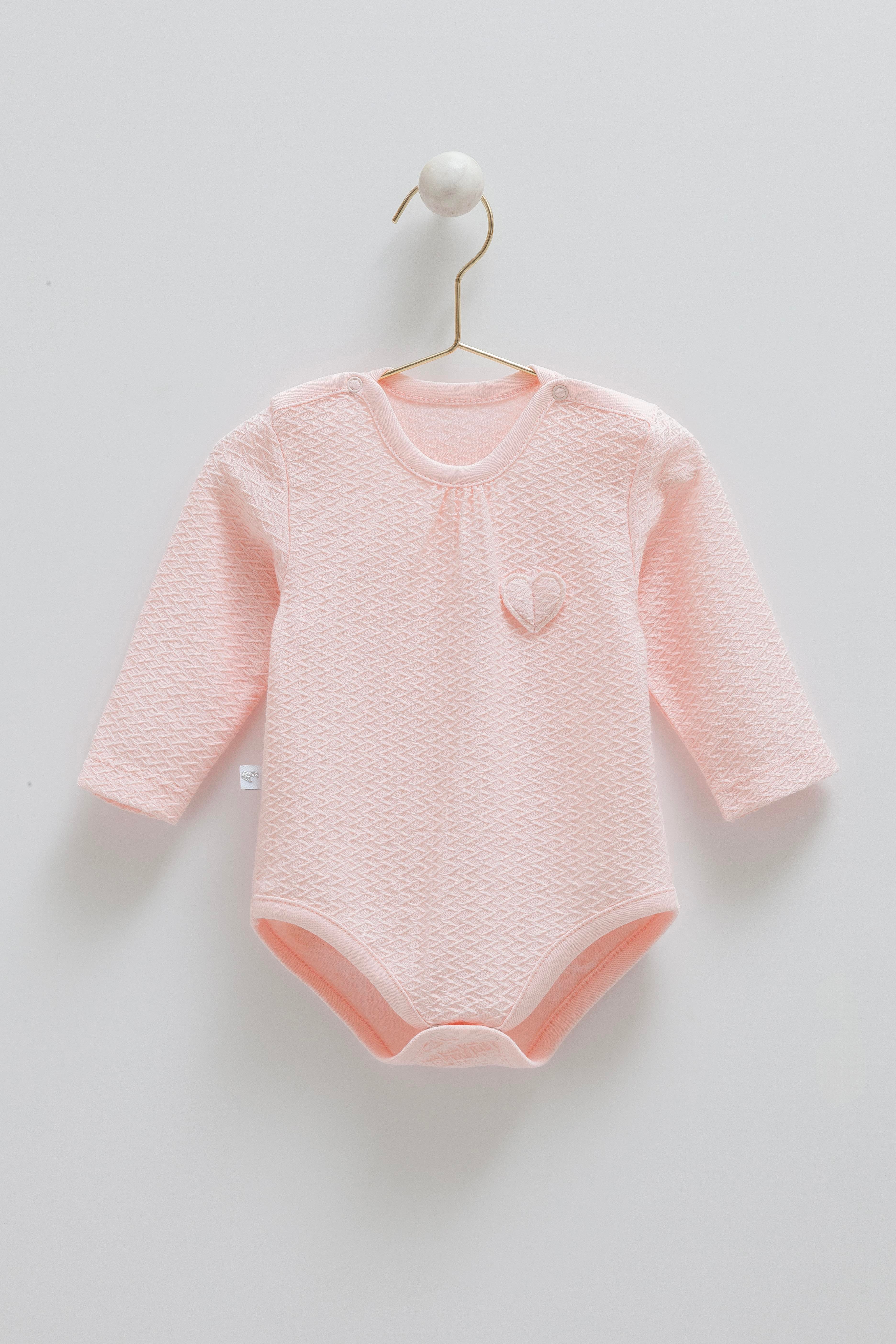 Çıtçıtlı Badi, Tek Alt PantolonCaramell Venedik Kız Çıtçıtlı Badi Pembe