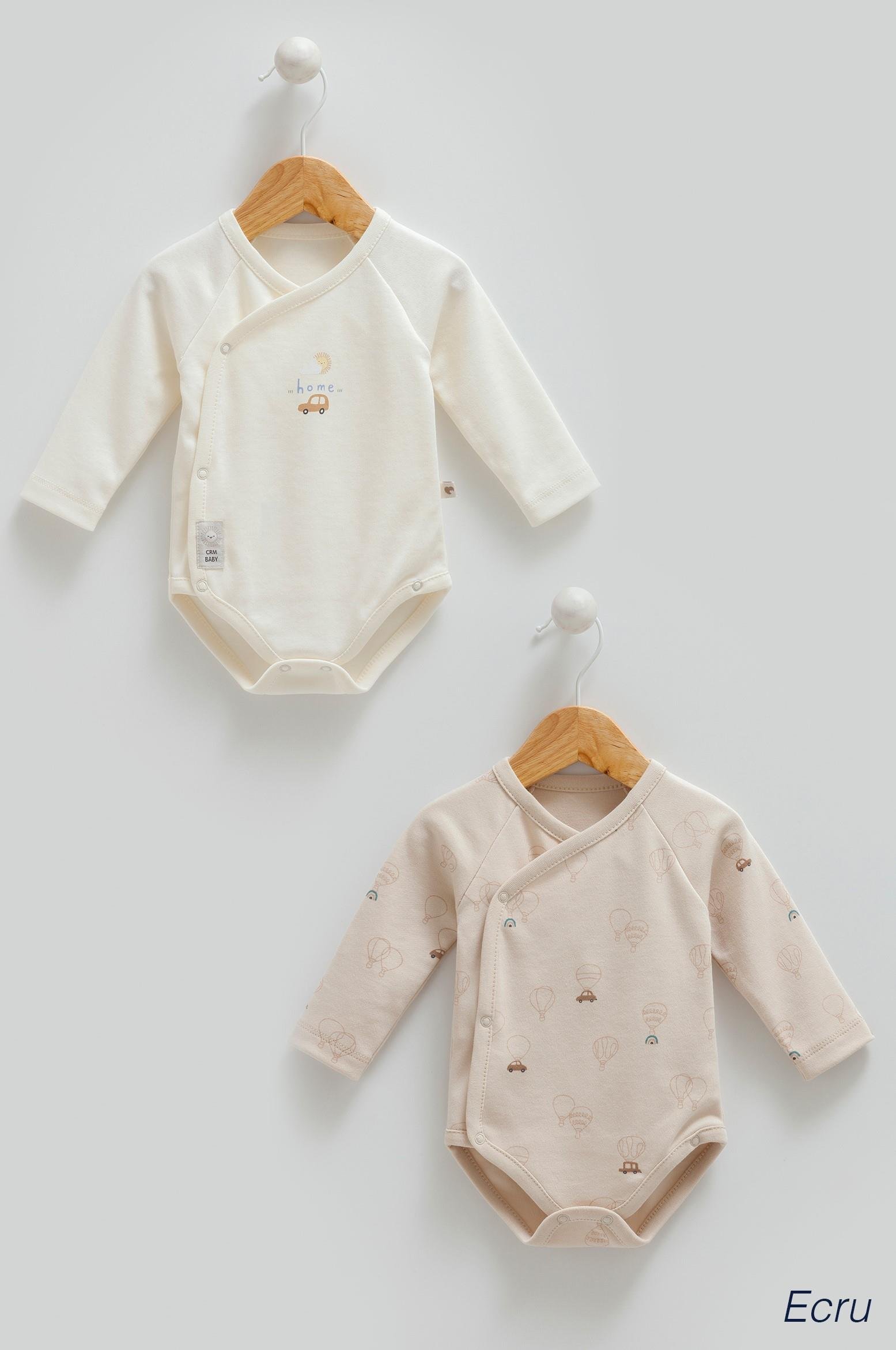Çıtçıtlı Badi, Tek AltGiulia Beti Premium 2li Badi Kruvaze Ekru