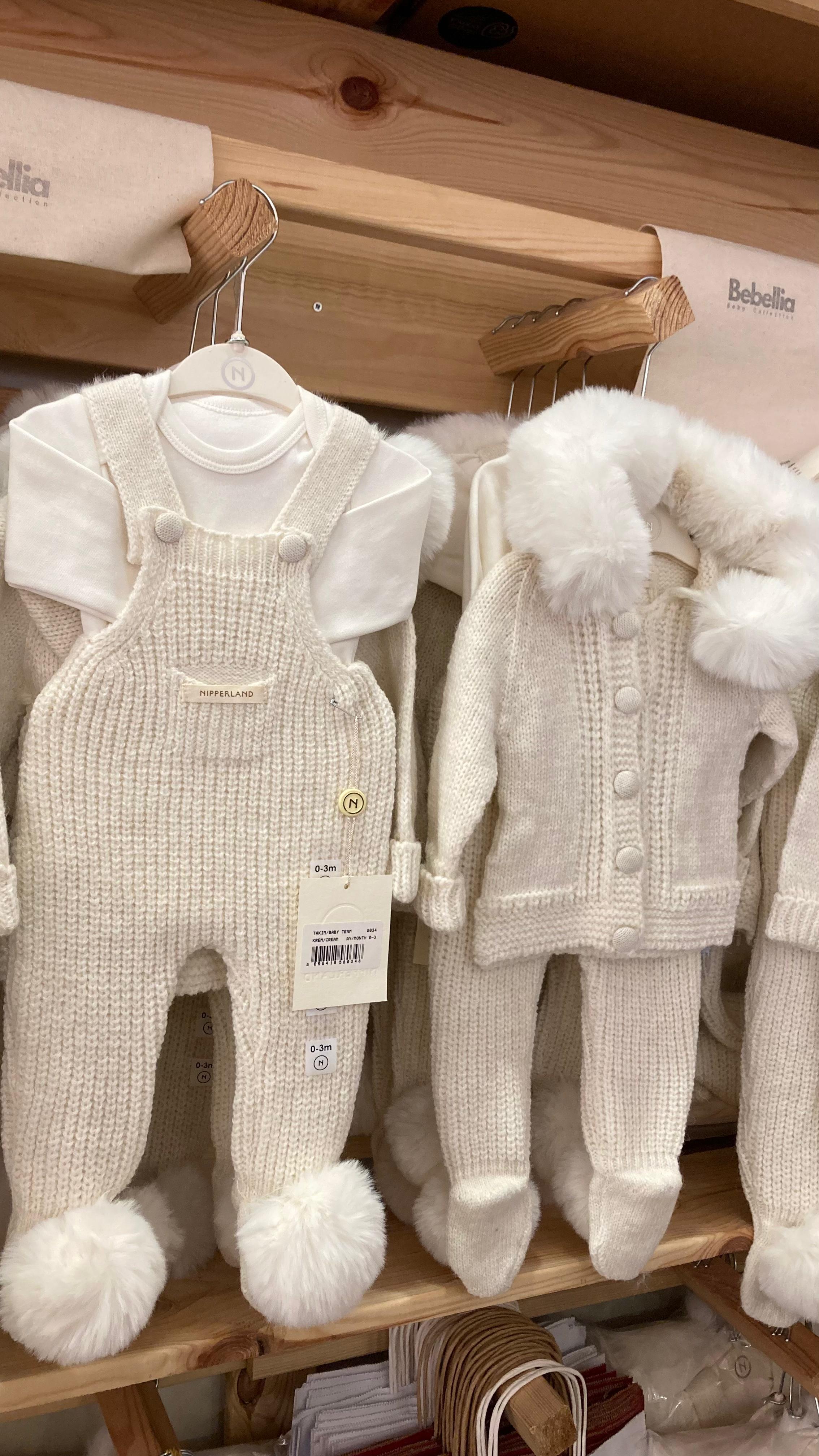 Bebek TulumNipperland Selanik Slopet unisex Kürklü Hırkalı