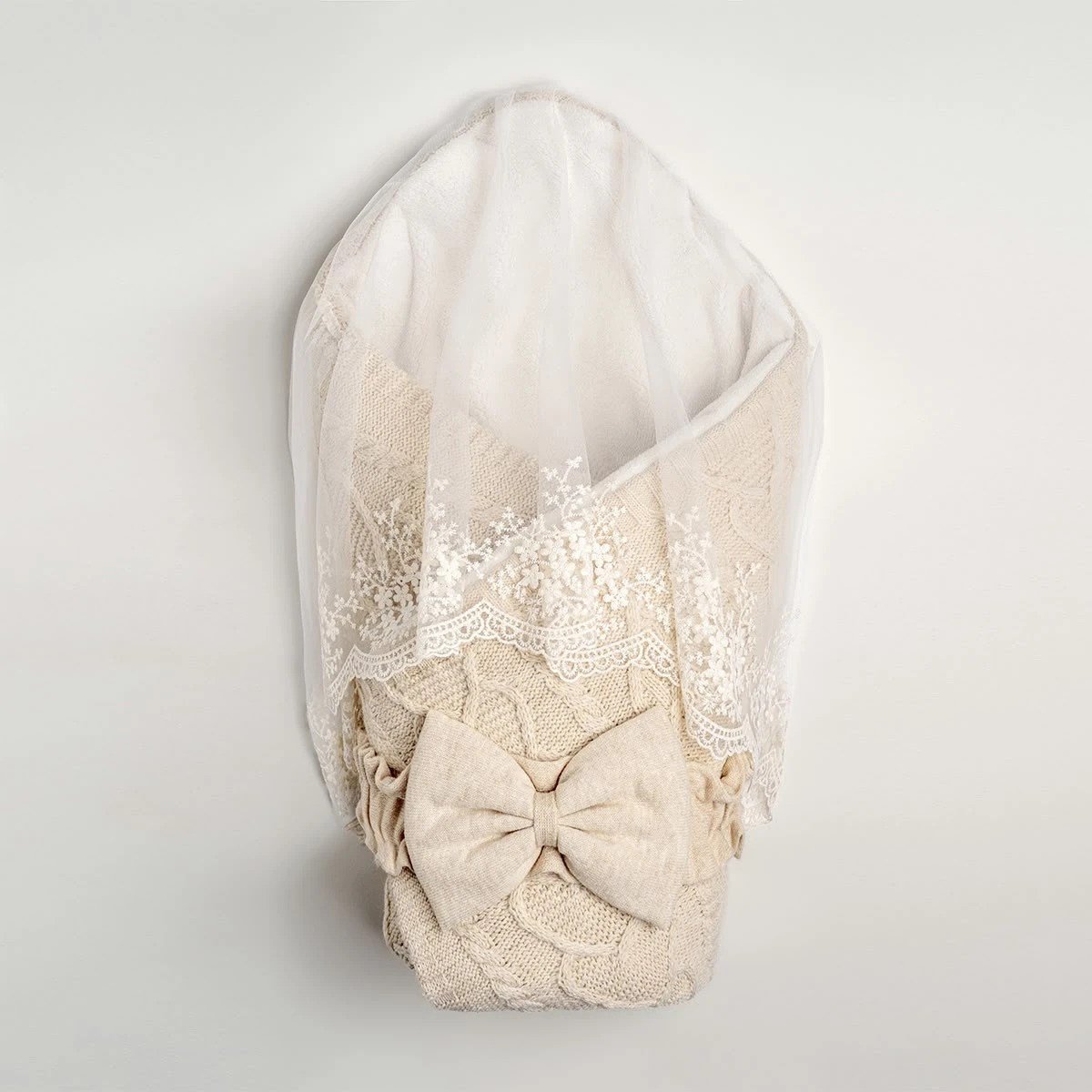 Battaniye, Kundak, NevresimNipperland Unisex Triko Bebek Kundak 85*85cm Bej